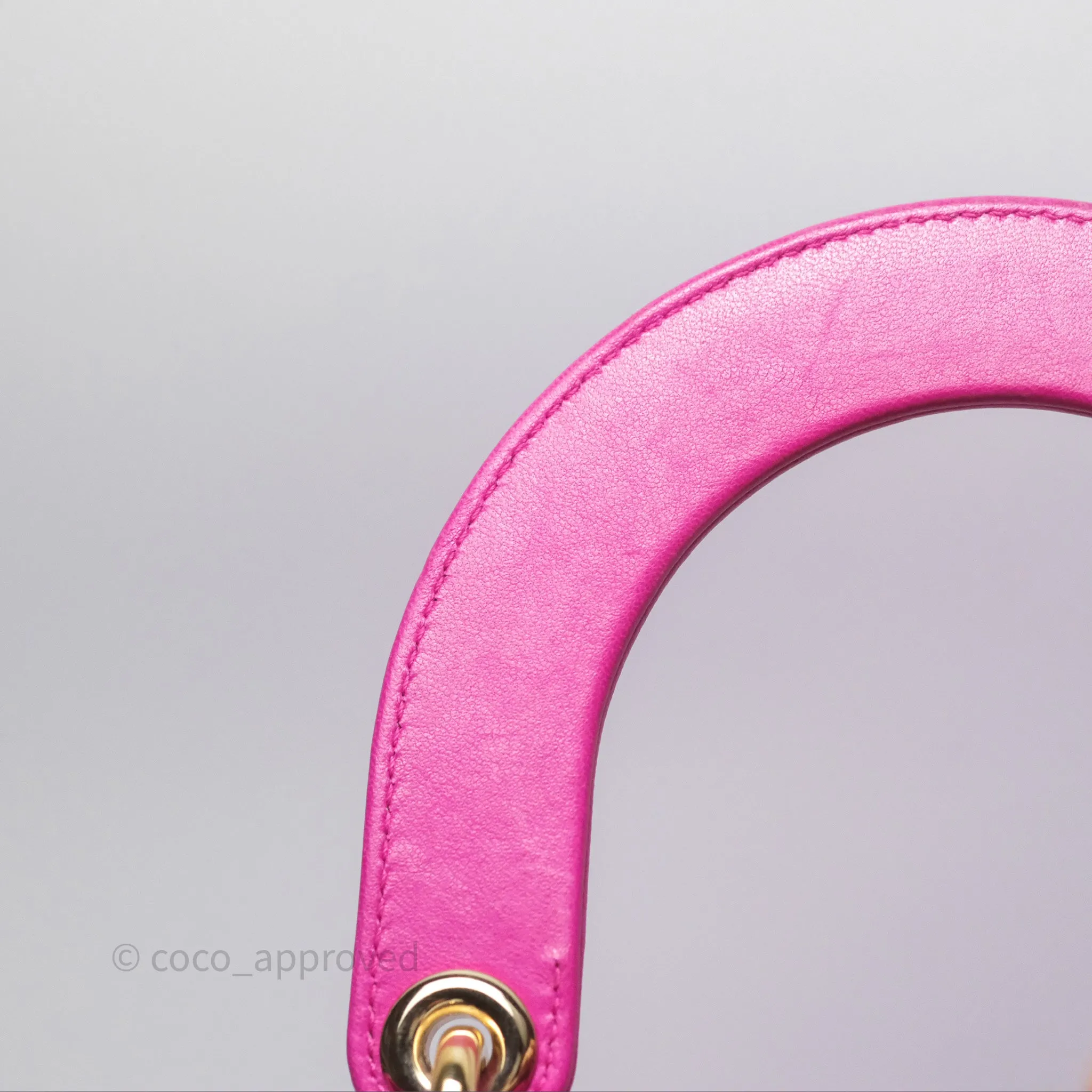 Christian Dior Small Lady Dior My ABCDior Magenta Cannage Lambskin