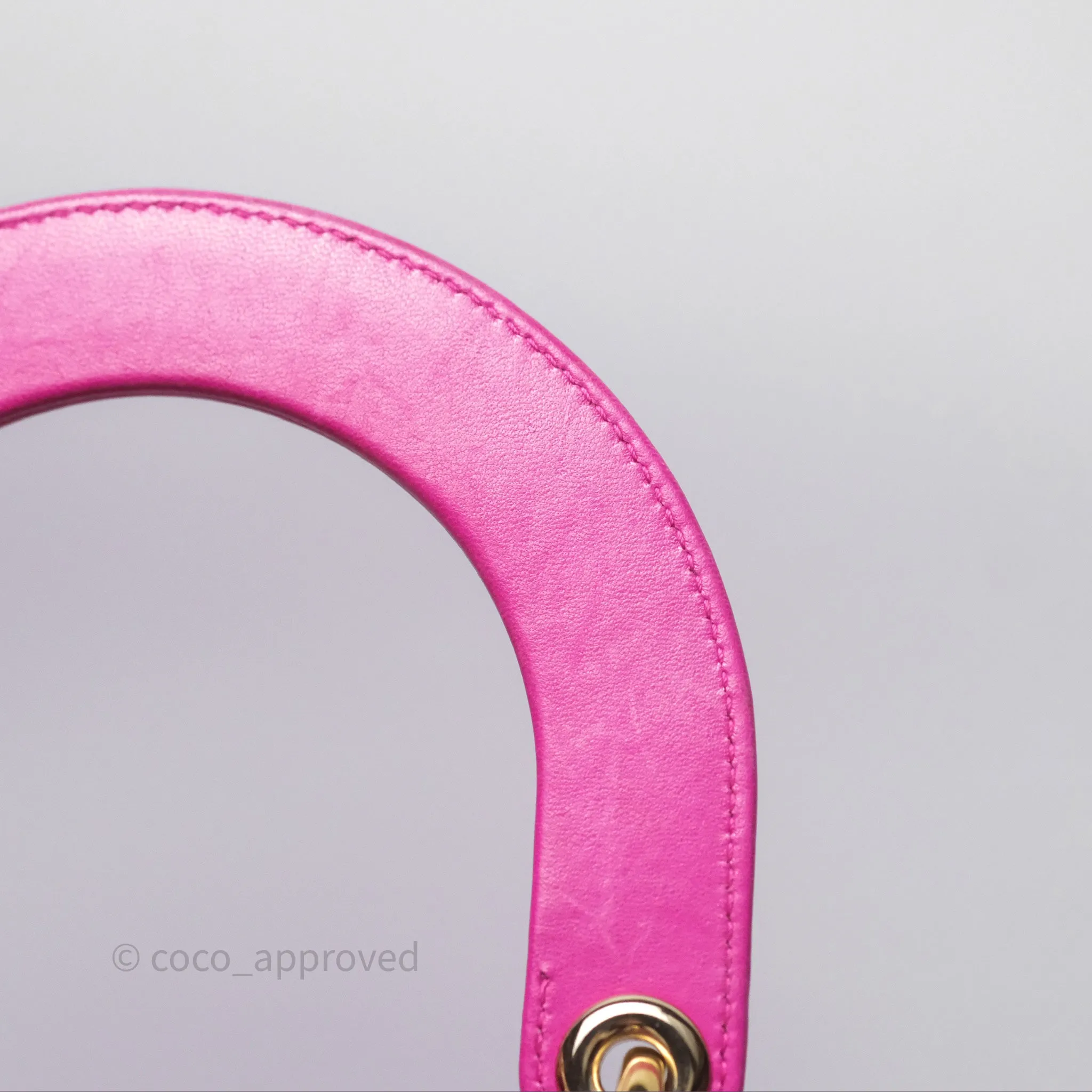 Christian Dior Small Lady Dior My ABCDior Magenta Cannage Lambskin
