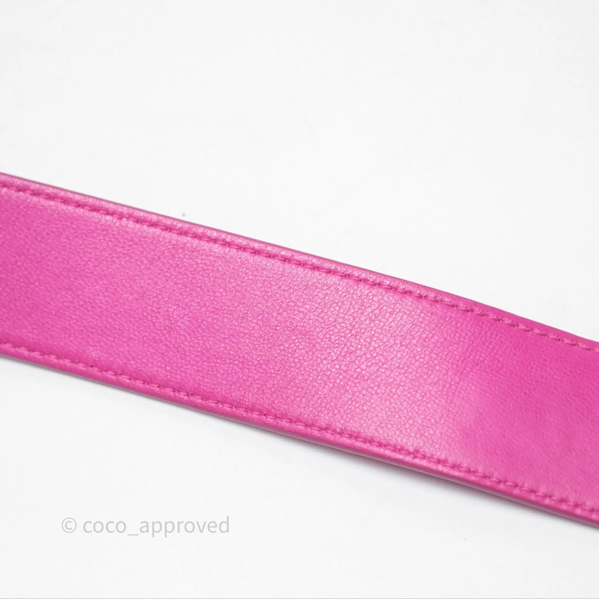 Christian Dior Small Lady Dior My ABCDior Magenta Cannage Lambskin