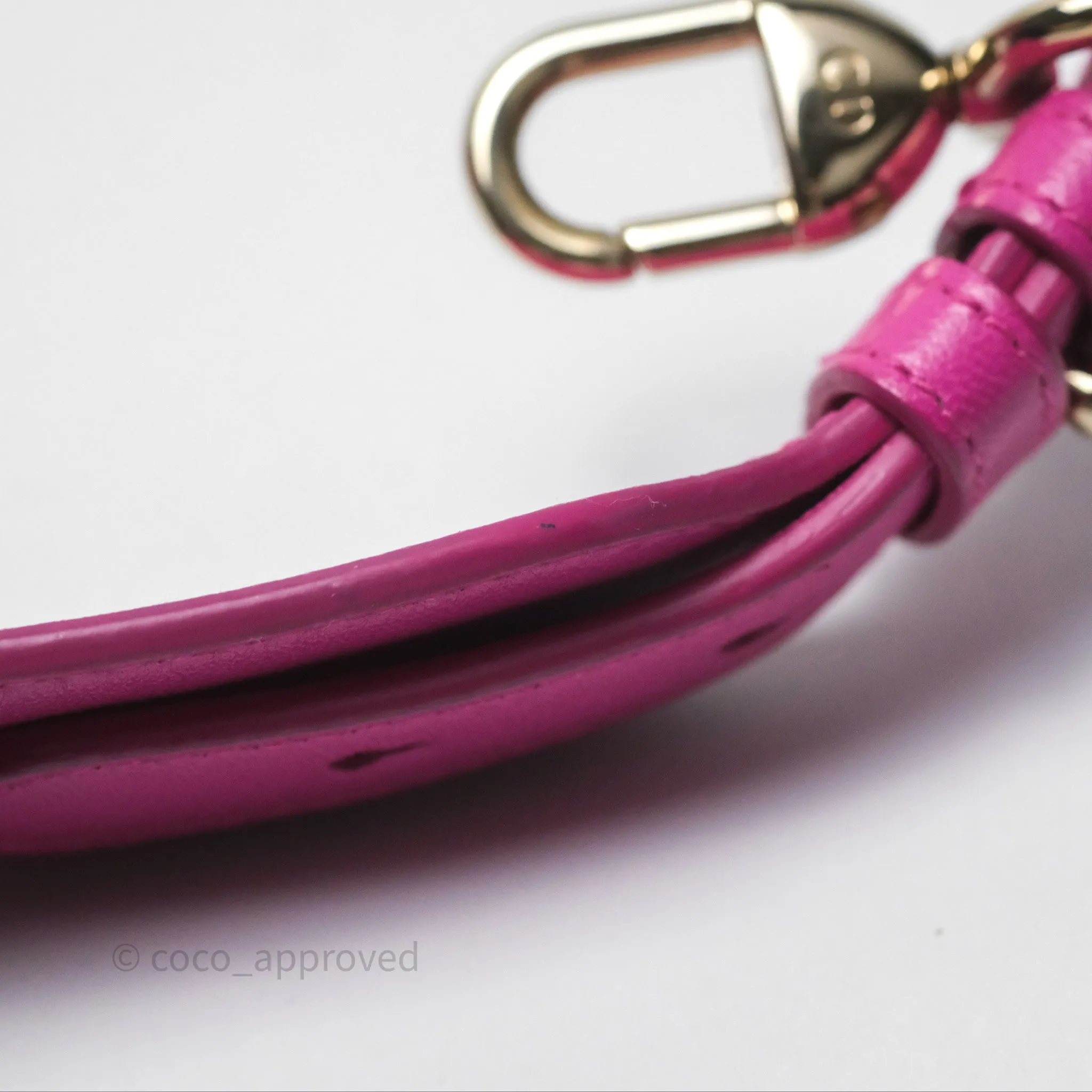 Christian Dior Small Lady Dior My ABCDior Magenta Cannage Lambskin