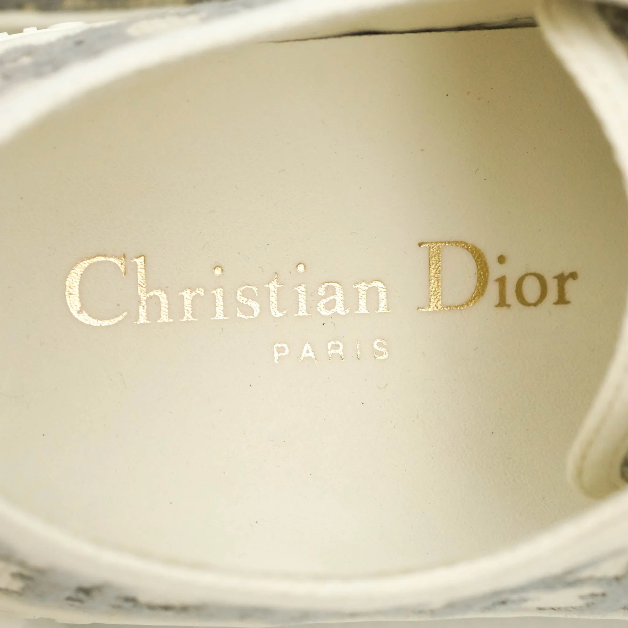 Christian Dior Walk'n' Dior Gray Dior Oblique Sneaker Size 36