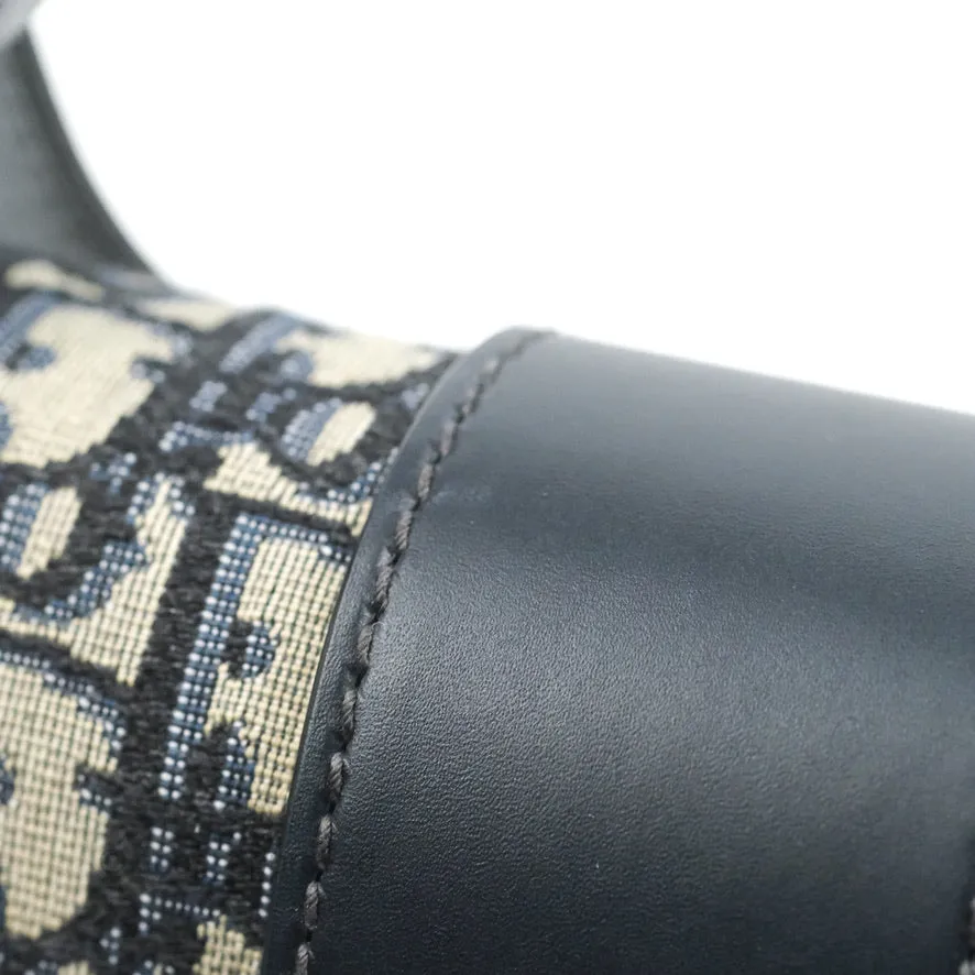 Dior 30 Montaigne Bag Blue Dior Oblique Jacquard