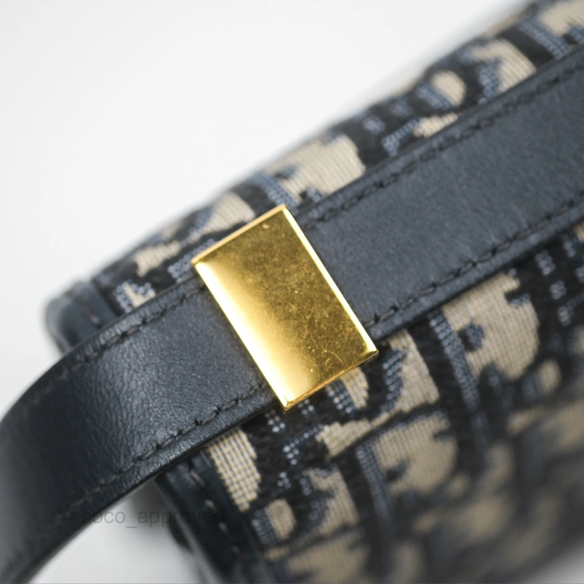 Dior 30 Montaigne Bag Blue Dior Oblique Jacquard