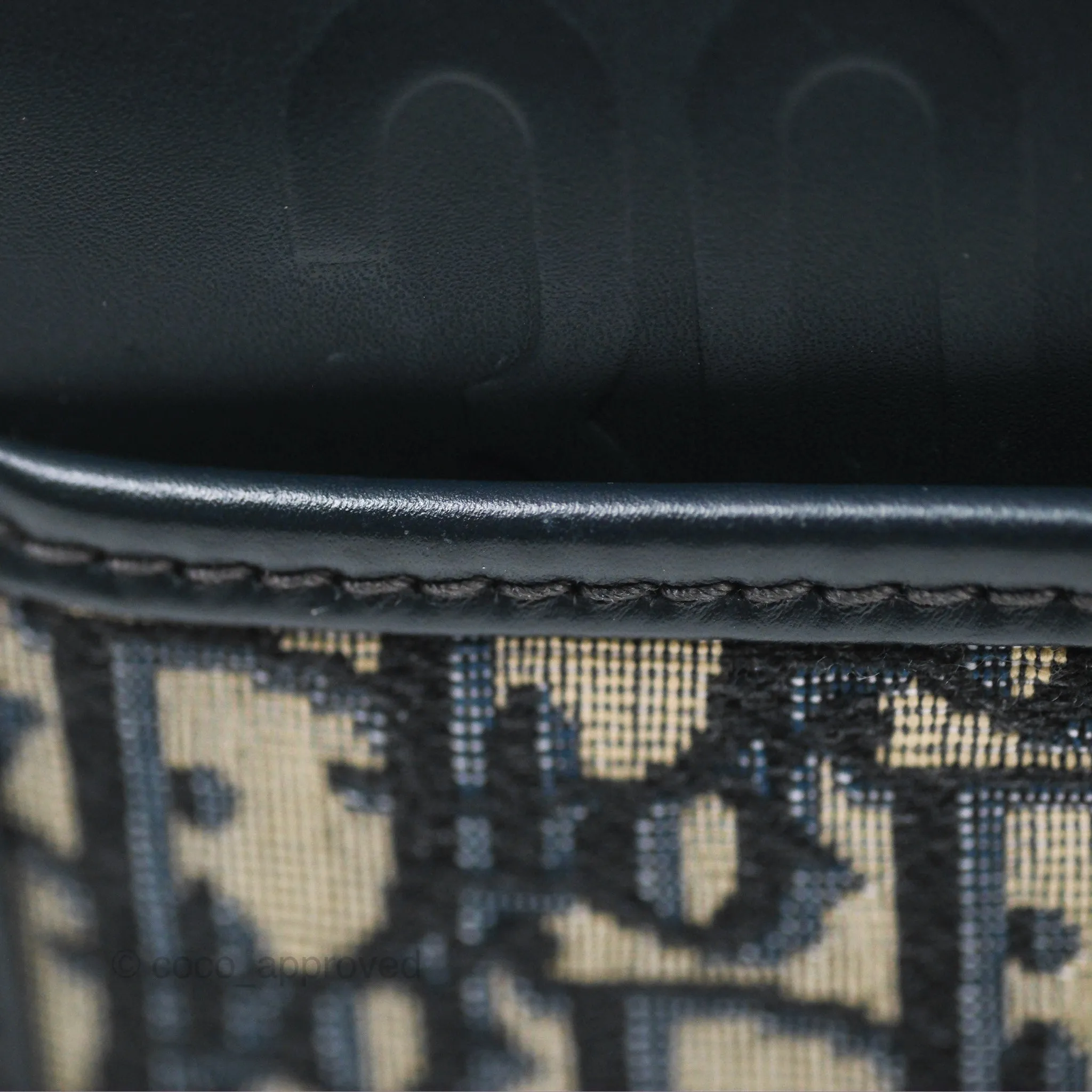 Dior 30 Montaigne Bag Blue Dior Oblique Jacquard