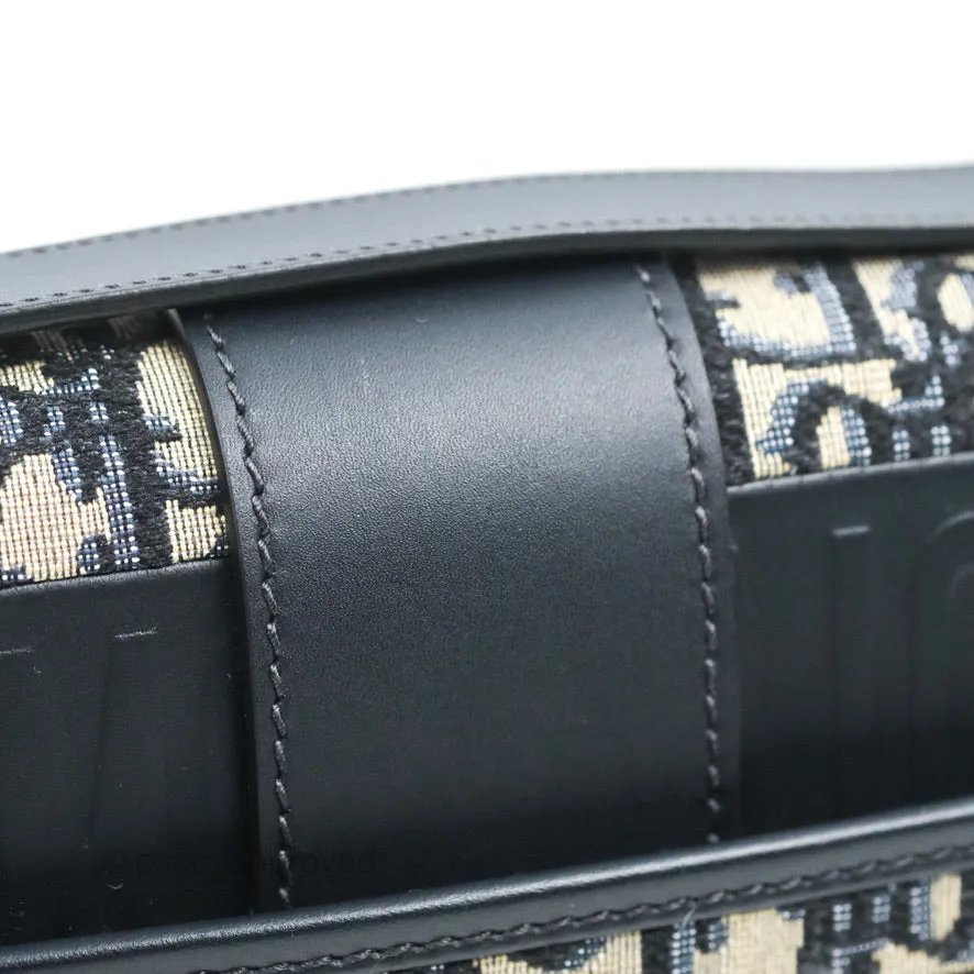 Dior 30 Montaigne Bag Blue Dior Oblique Jacquard