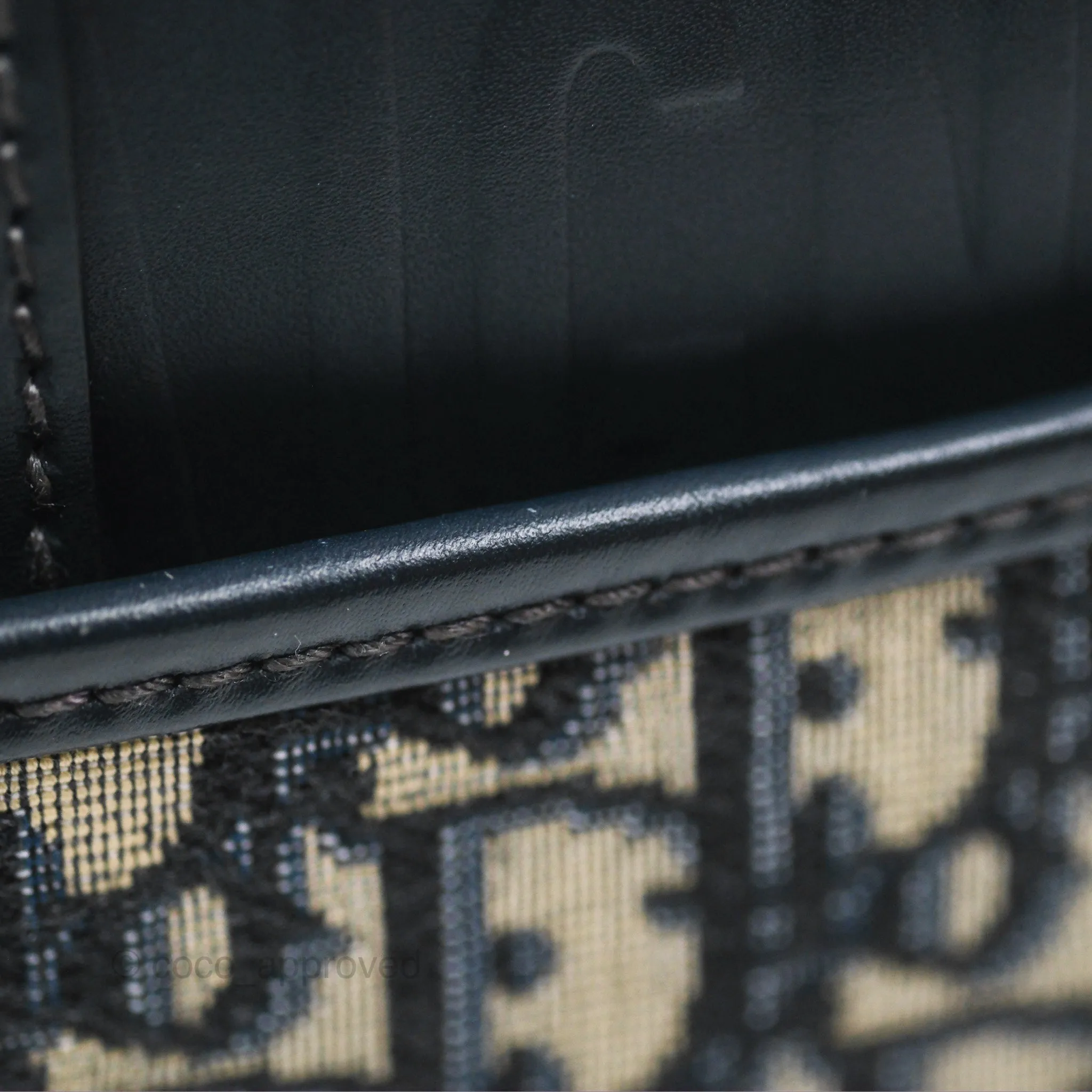 Dior 30 Montaigne Bag Blue Dior Oblique Jacquard