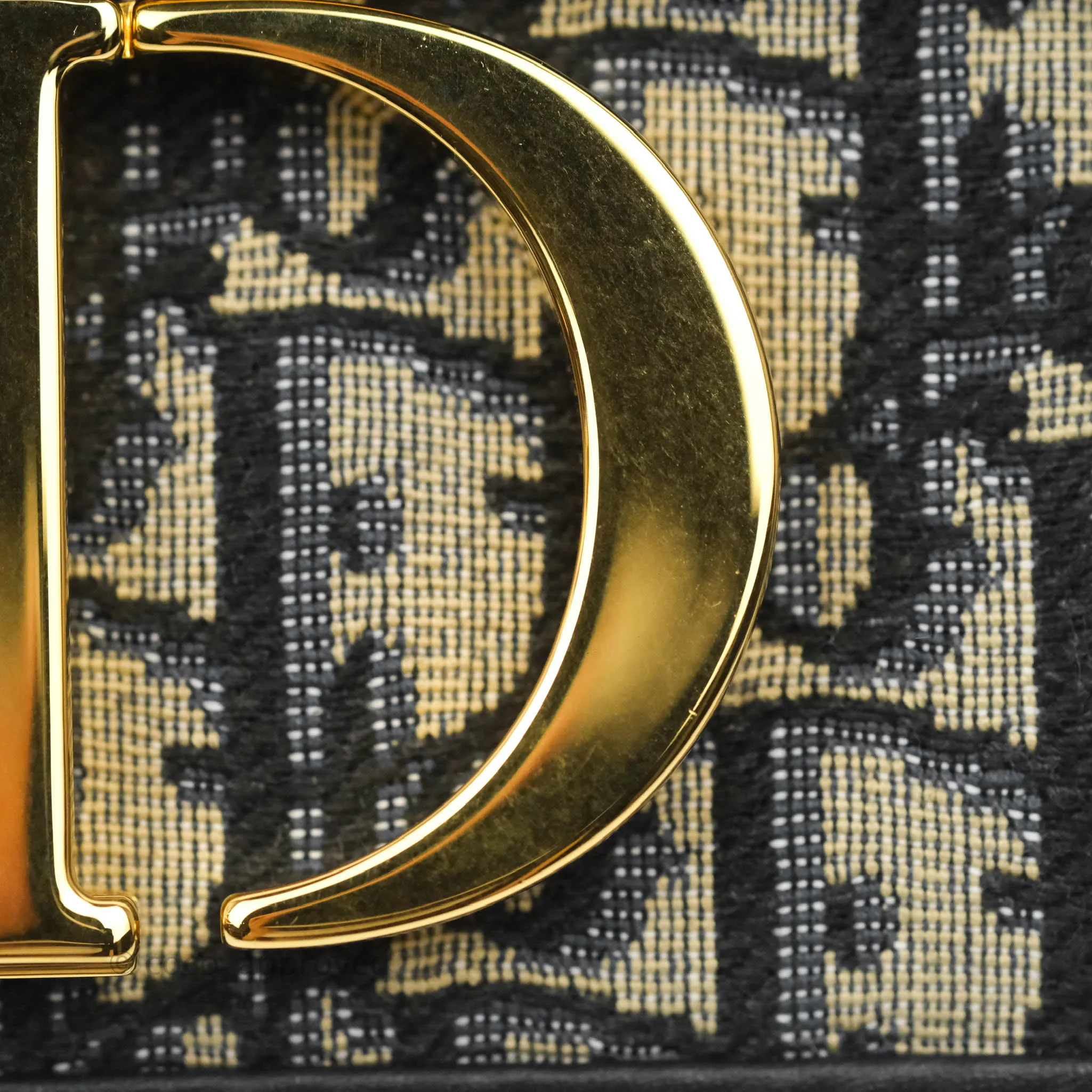 Dior 30 Montaigne Bag Blue Dior Oblique Jacquard