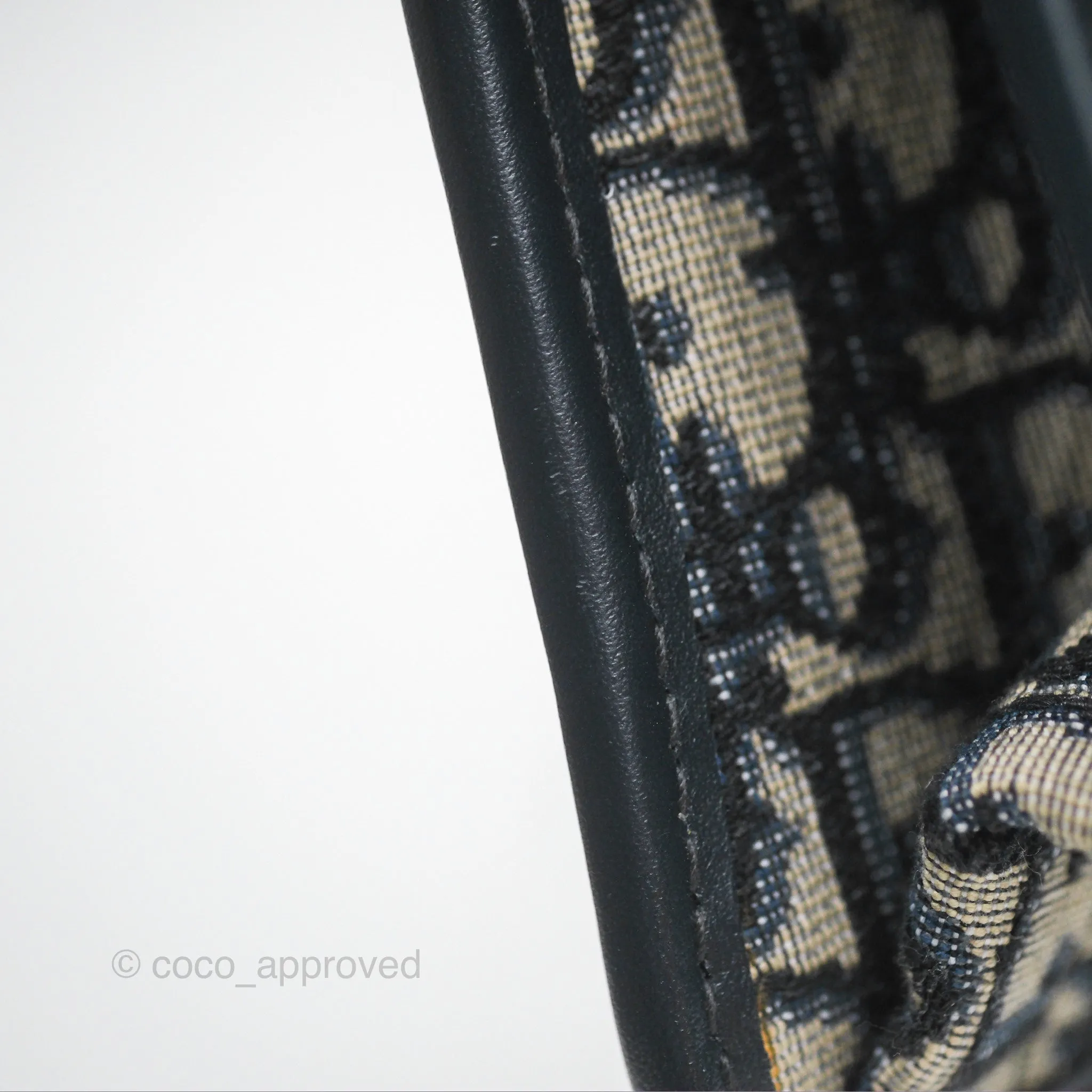 Dior 30 Montaigne Bag Blue Dior Oblique Jacquard