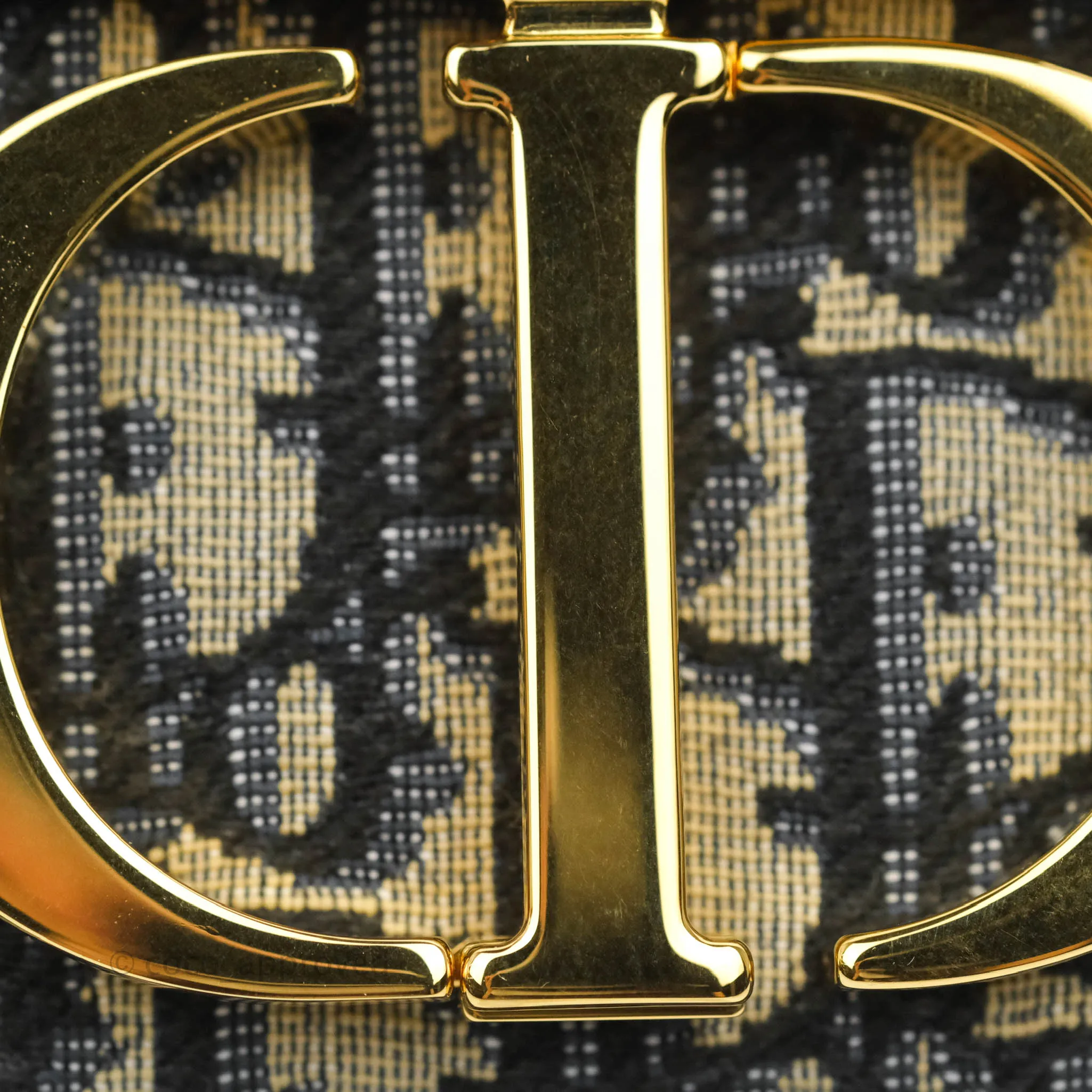 Dior 30 Montaigne Bag Blue Dior Oblique Jacquard