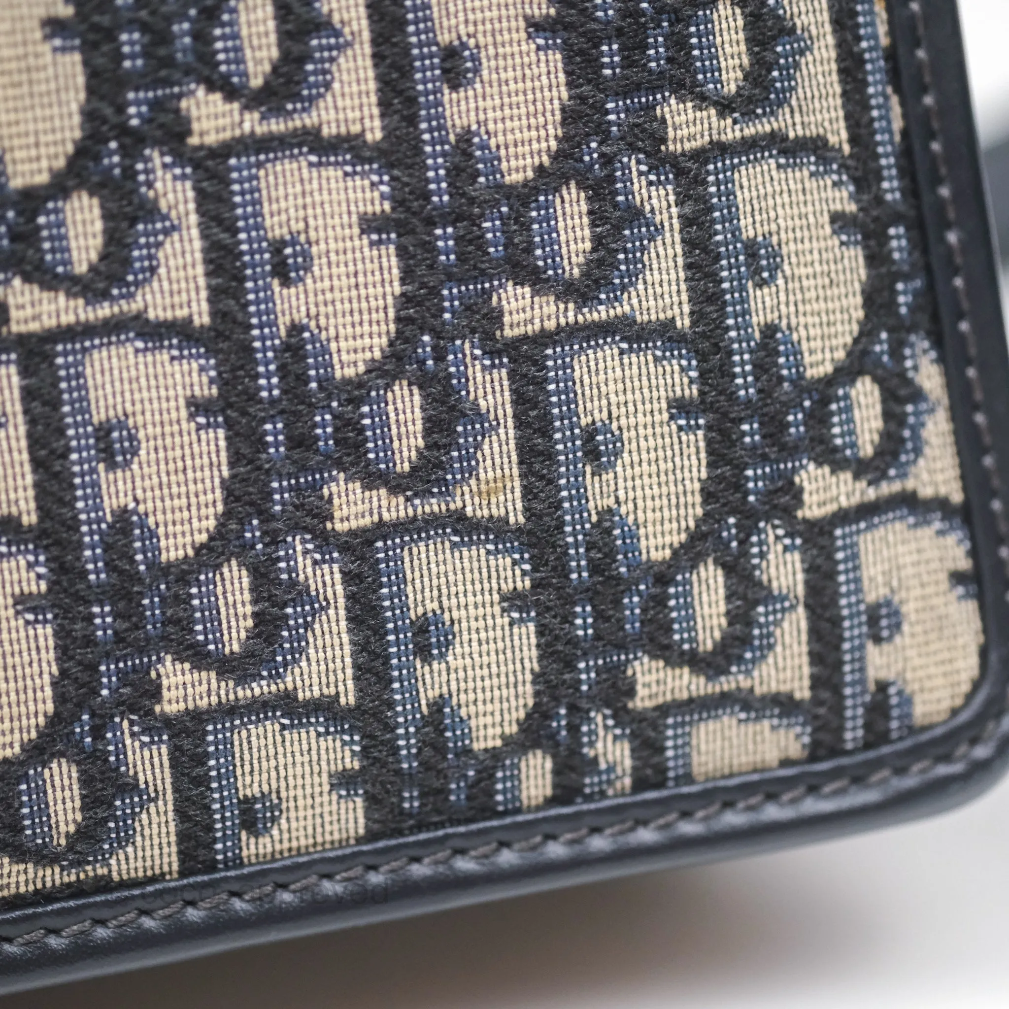 Dior 30 Montaigne Bag Blue Dior Oblique Jacquard