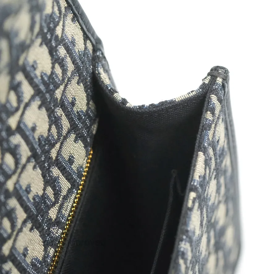 Dior 30 Montaigne Bag Blue Dior Oblique Jacquard