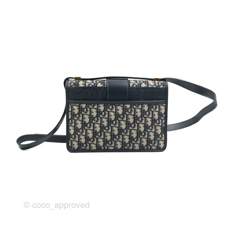 Dior 30 Montaigne Bag Blue Dior Oblique Jacquard