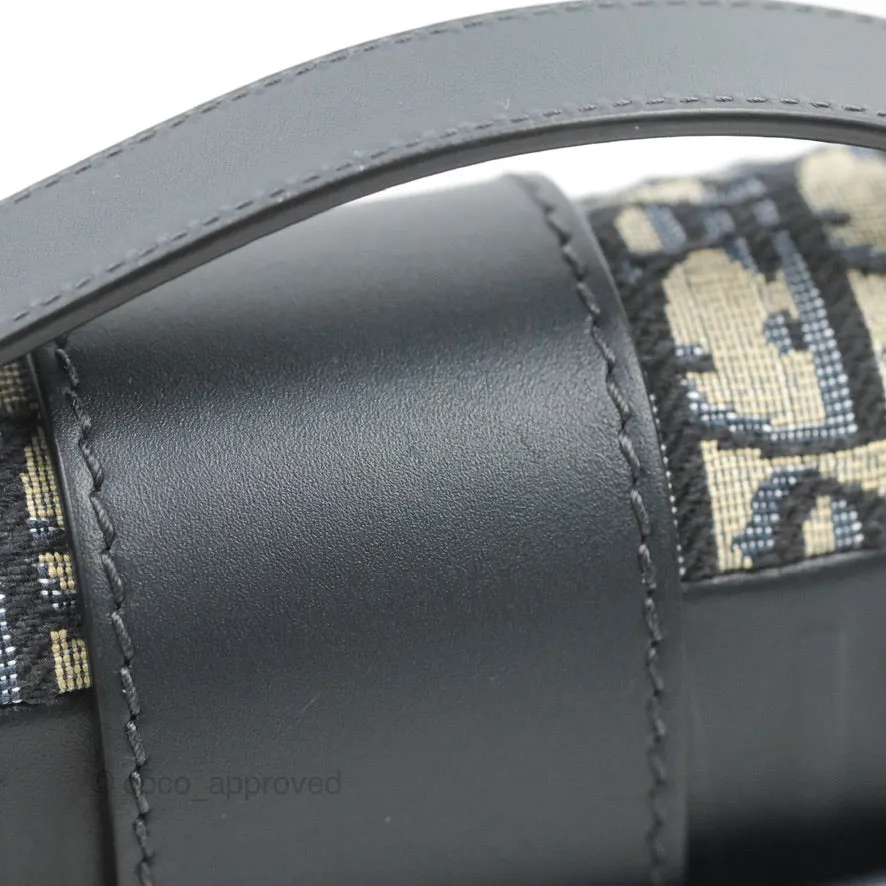 Dior 30 Montaigne Bag Blue Dior Oblique Jacquard