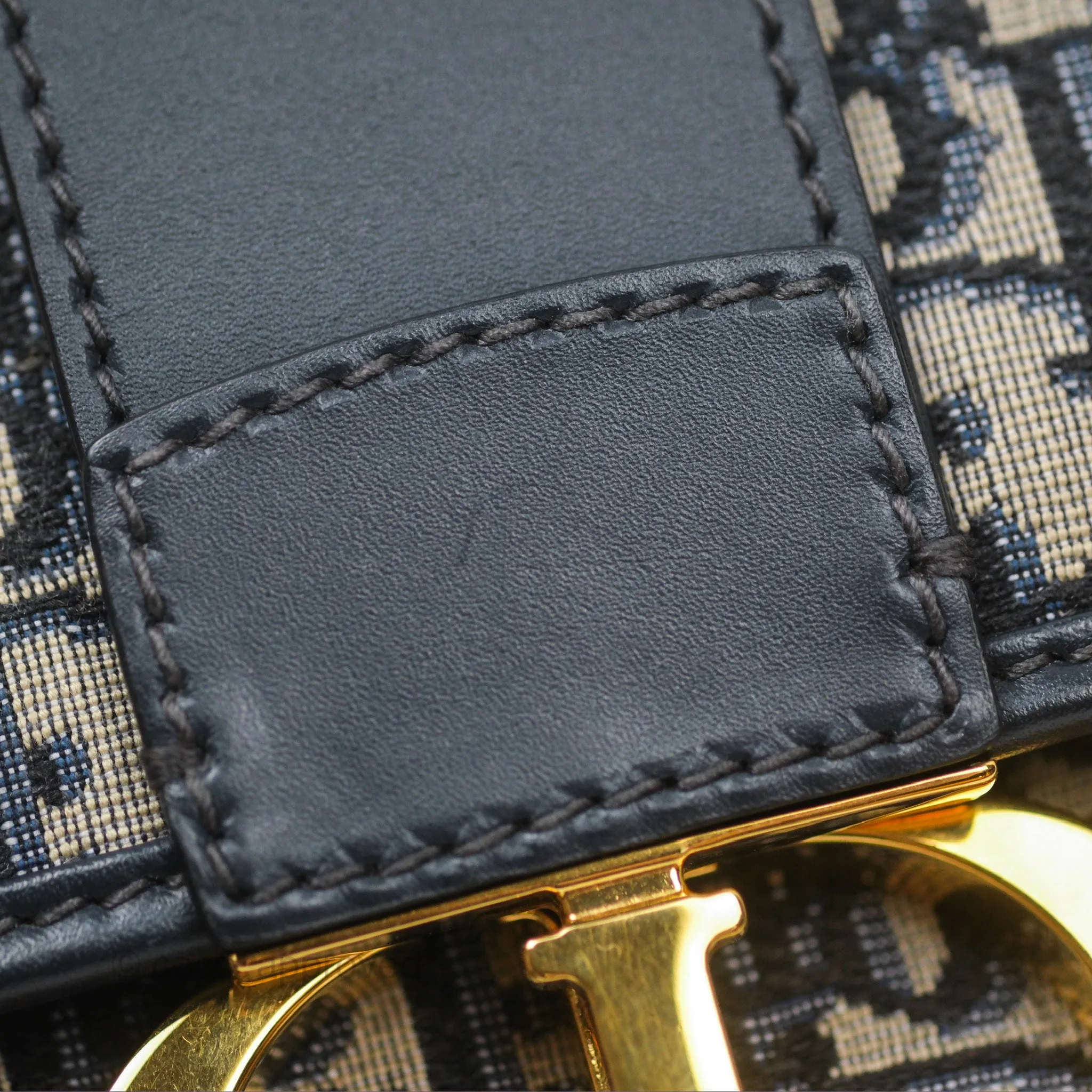 Dior 30 Montaigne Bag Blue Dior Oblique Jacquard