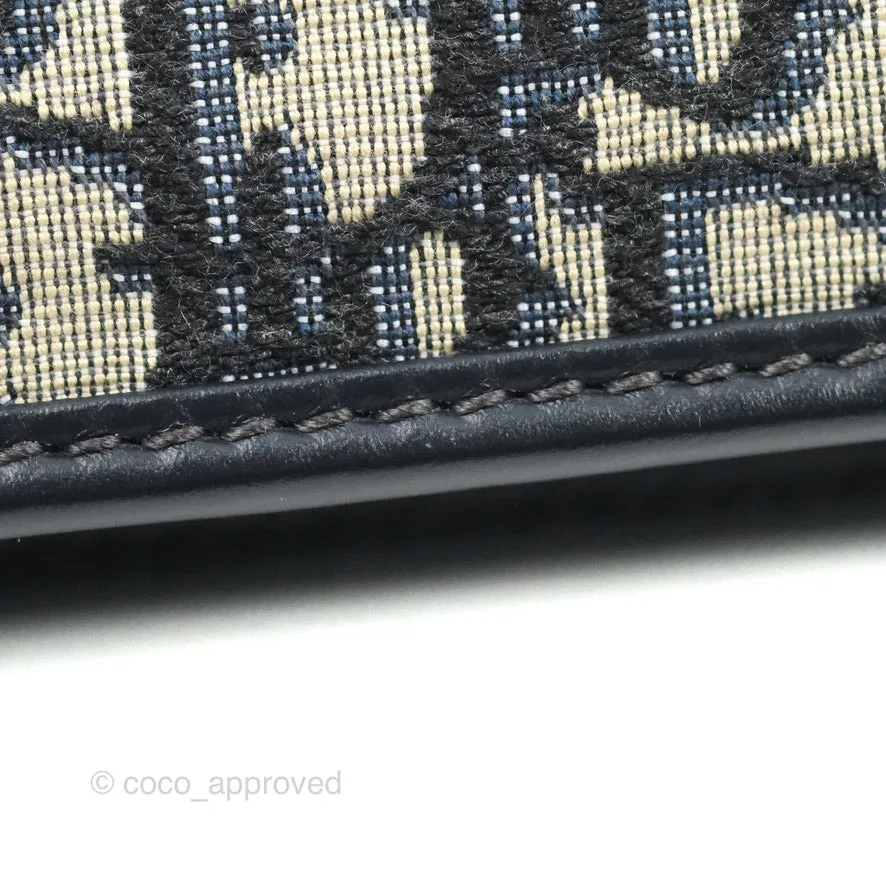 Dior 30 Montaigne Bag Blue Dior Oblique Jacquard