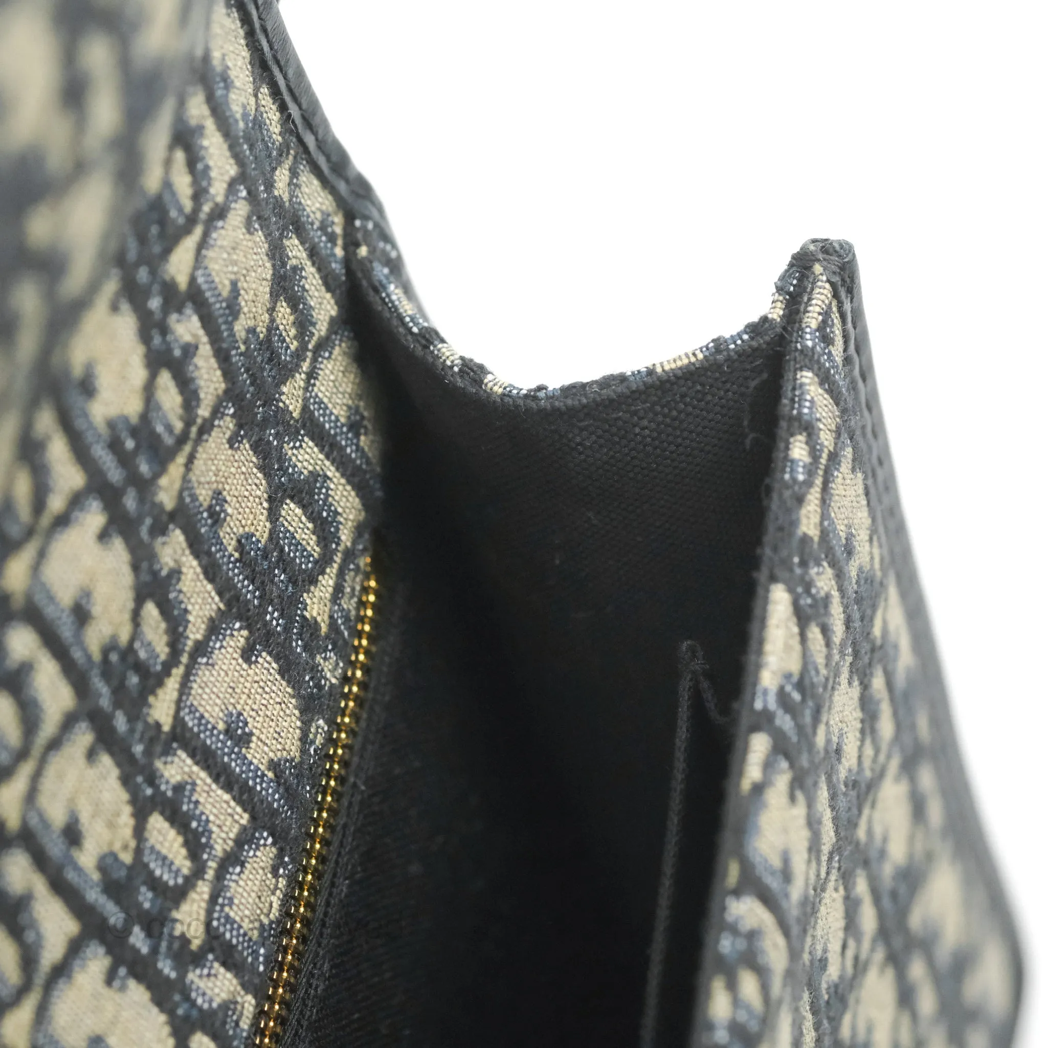 Dior 30 Montaigne Bag Blue Dior Oblique Jacquard