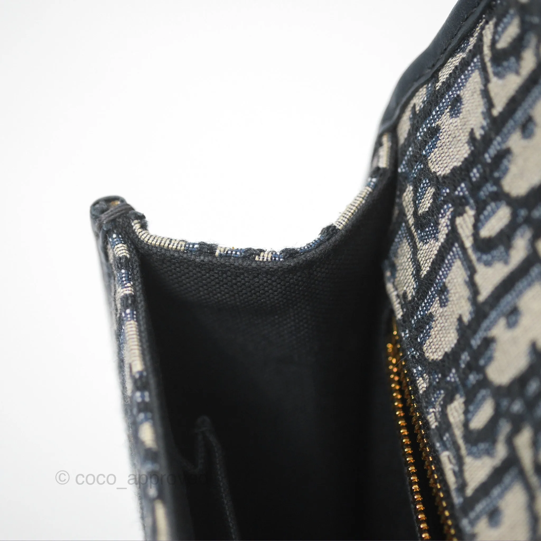 Dior 30 Montaigne Bag Blue Dior Oblique Jacquard