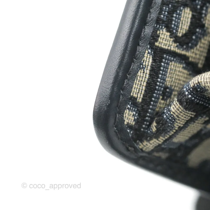 Dior 30 Montaigne Bag Blue Dior Oblique Jacquard