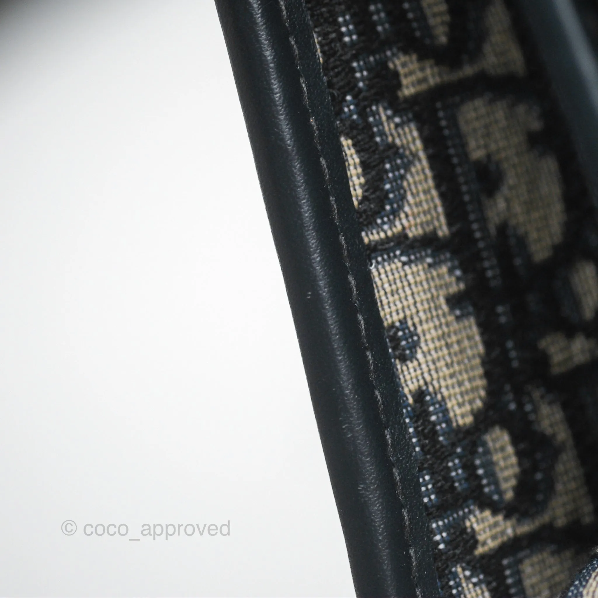 Dior 30 Montaigne Bag Blue Dior Oblique Jacquard