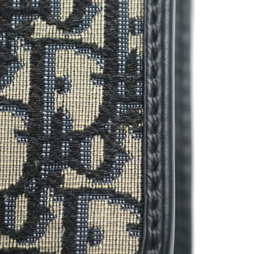 Dior 30 Montaigne Bag Blue Dior Oblique Jacquard