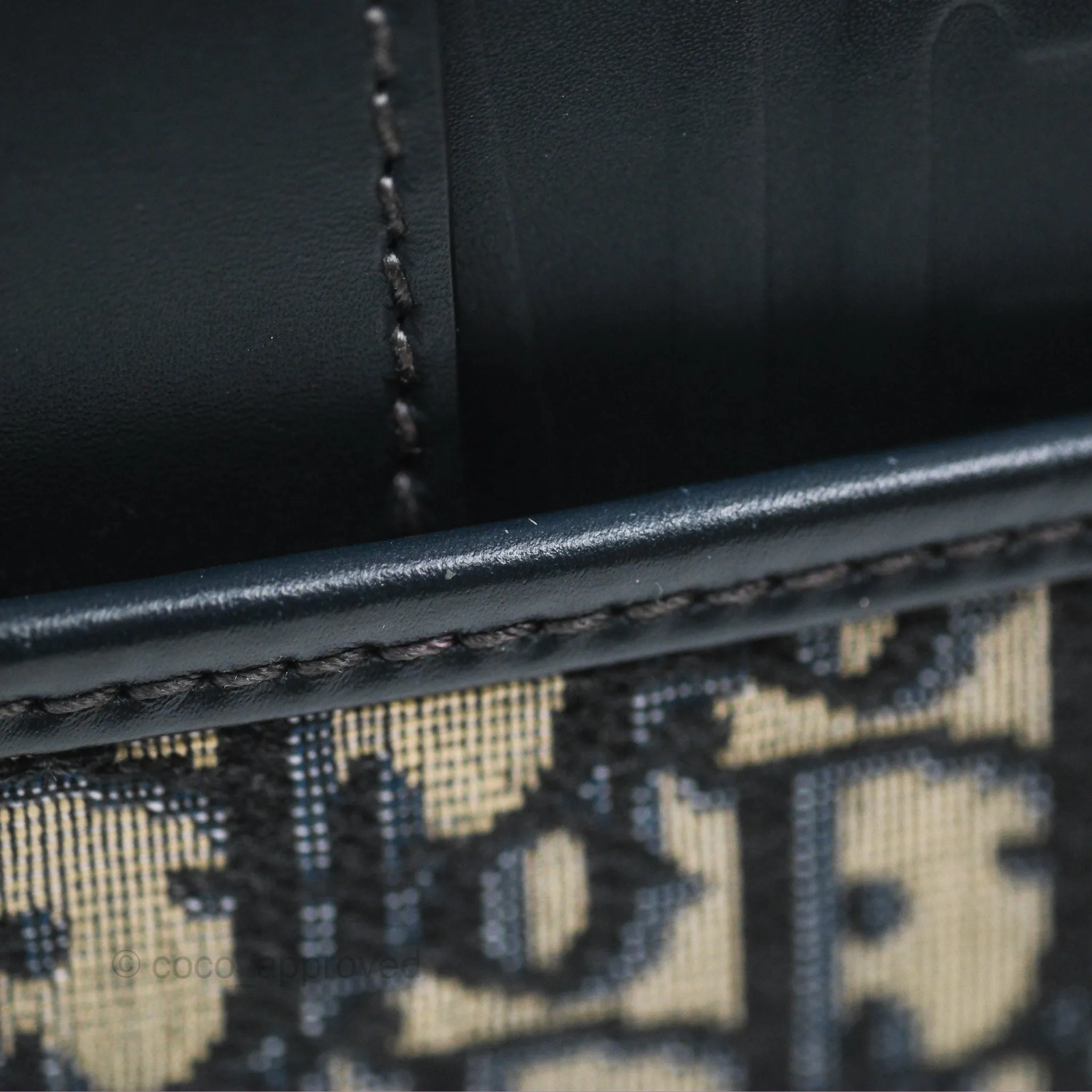 Dior 30 Montaigne Bag Blue Dior Oblique Jacquard