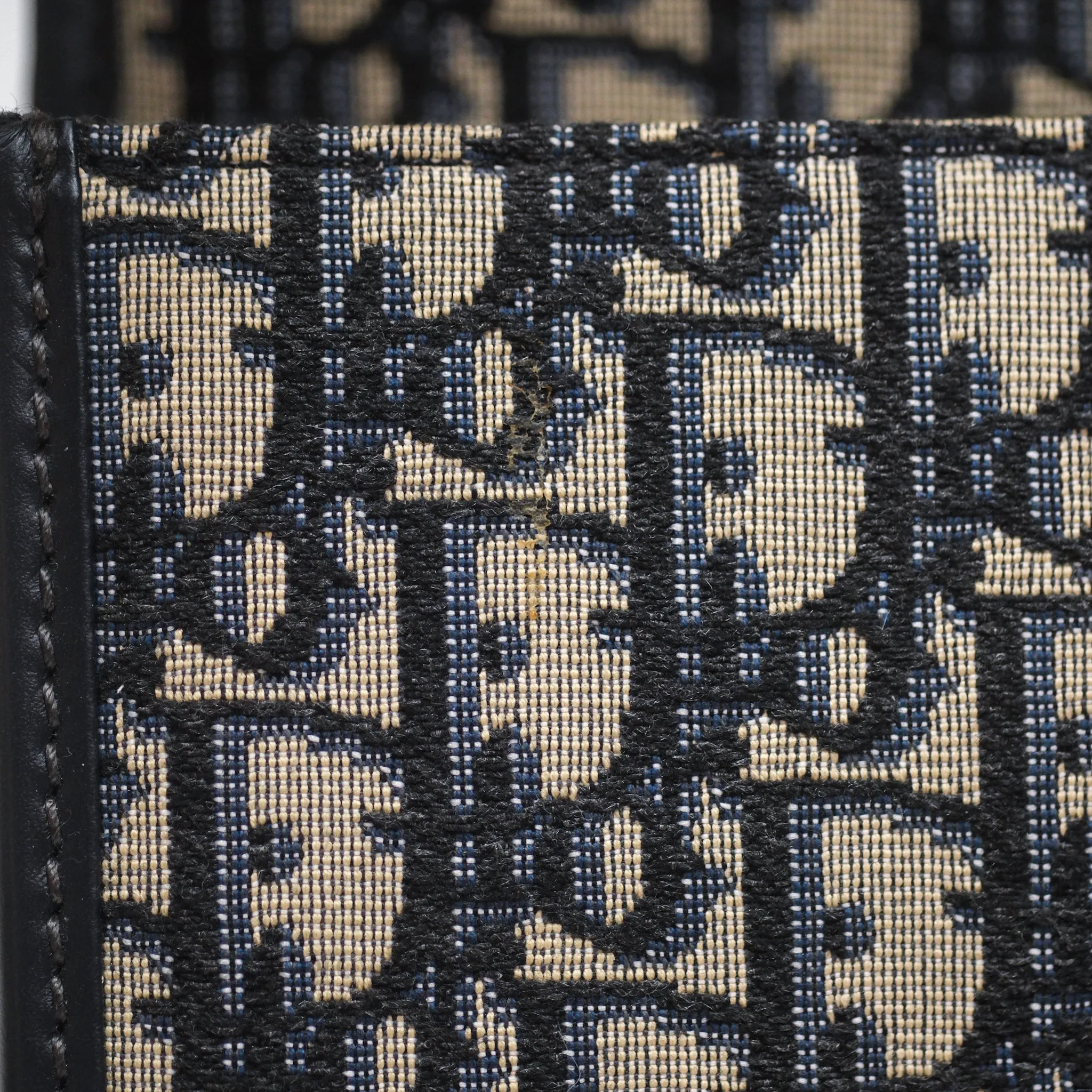 Dior 30 Montaigne Bag Blue Dior Oblique Jacquard