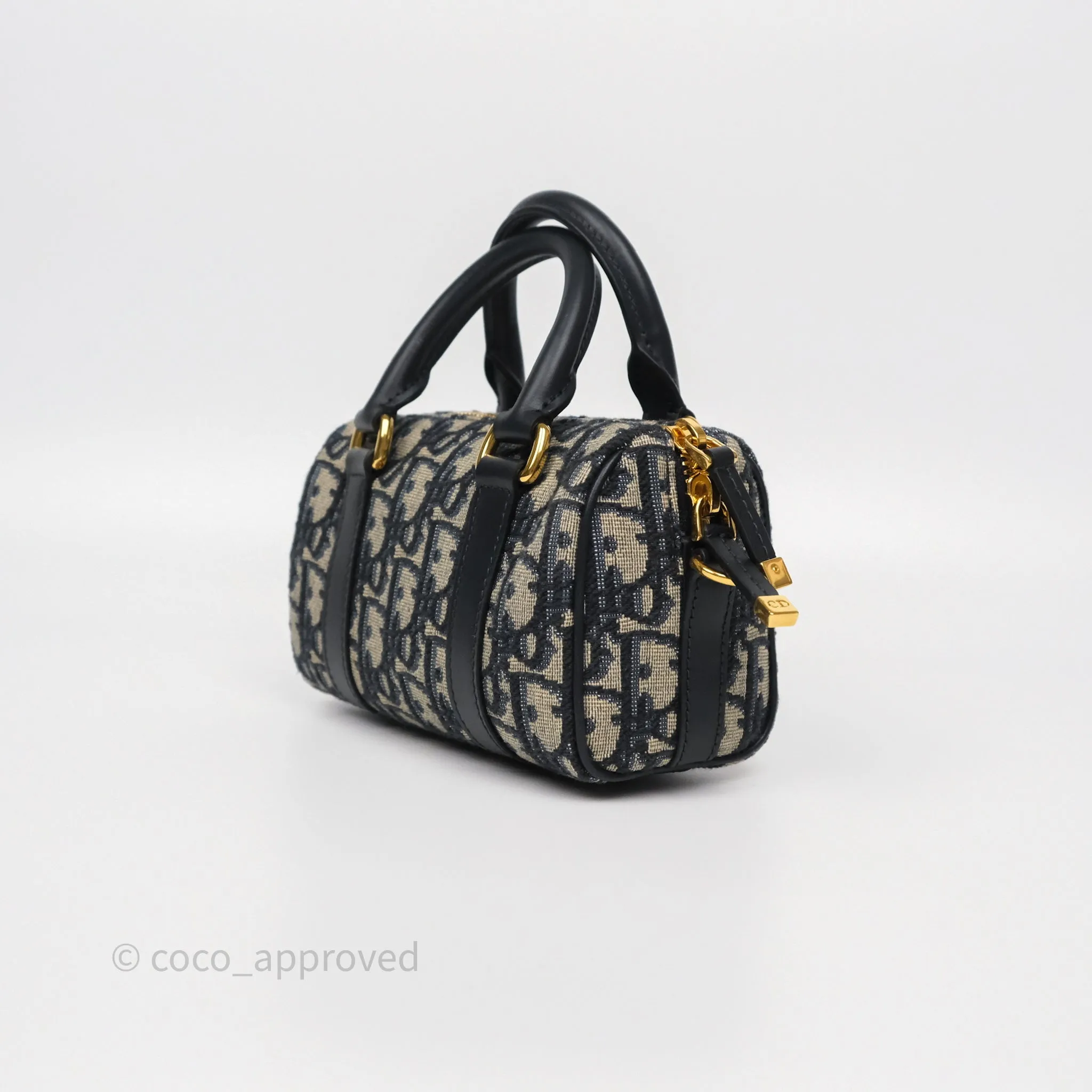 Dior Groove 17 Nano Bag Blue Dior Oblique Jacquard