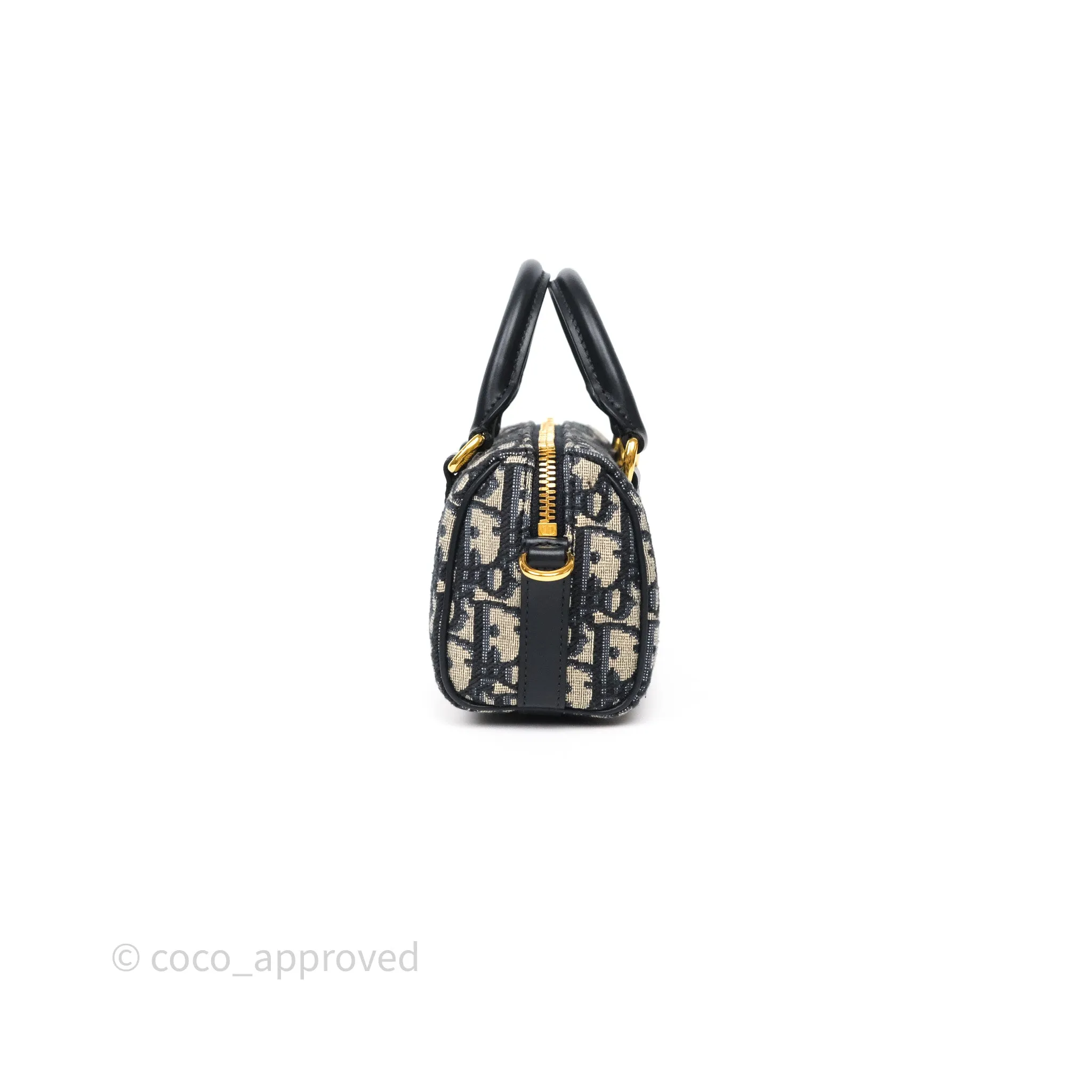 Dior Groove 17 Nano Bag Blue Dior Oblique Jacquard