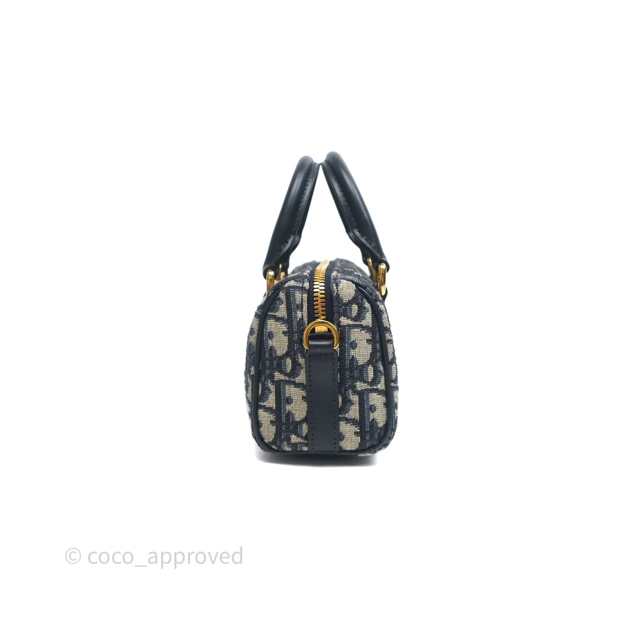 Dior Groove 17 Nano Bag Blue Dior Oblique Jacquard