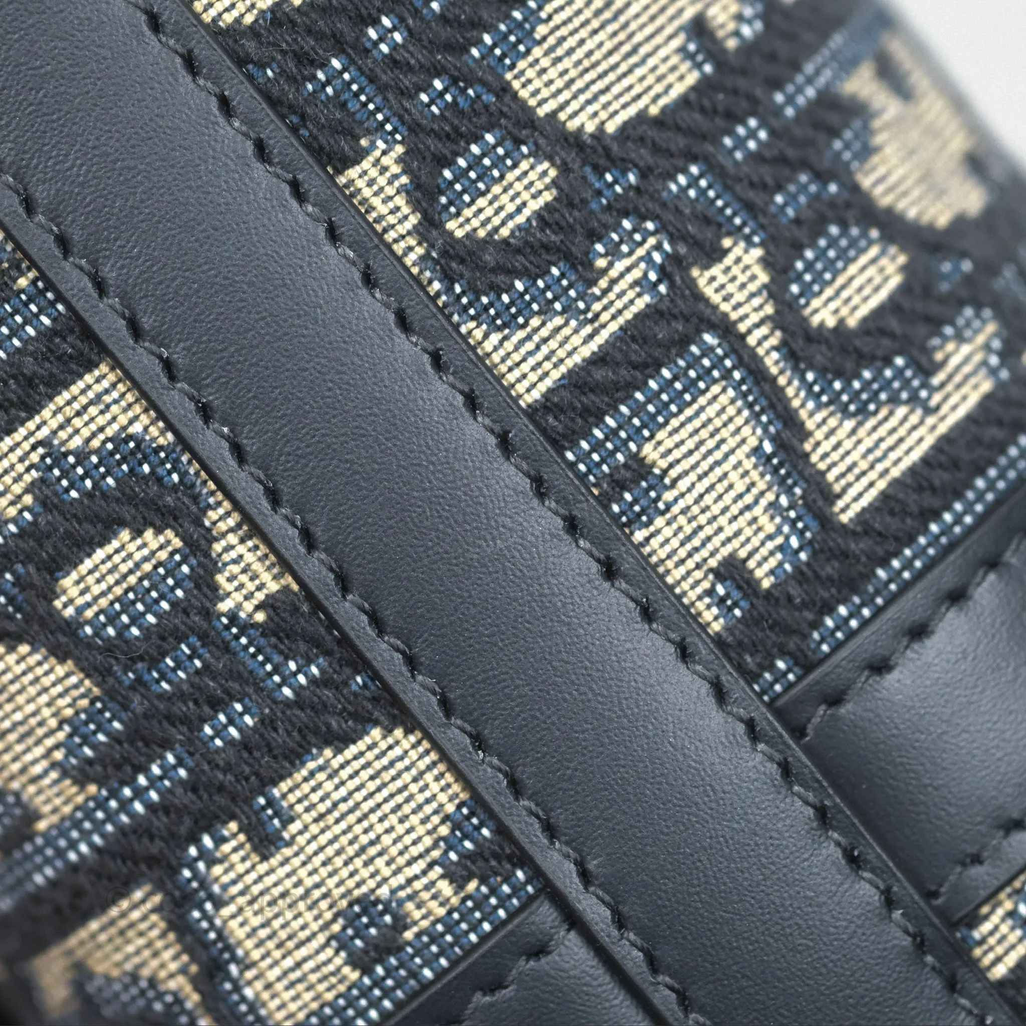 Dior Groove 17 Nano Bag Blue Dior Oblique Jacquard