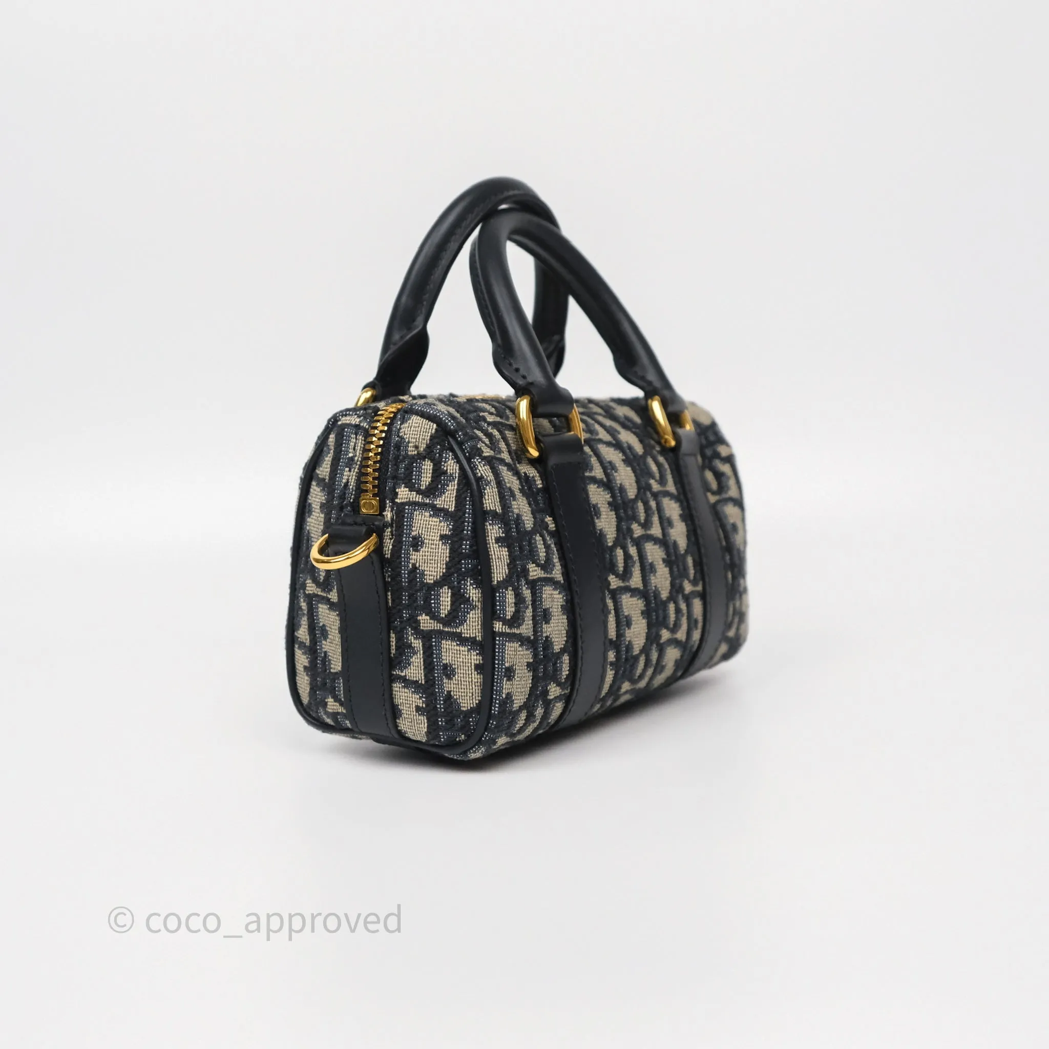 Dior Groove 17 Nano Bag Blue Dior Oblique Jacquard