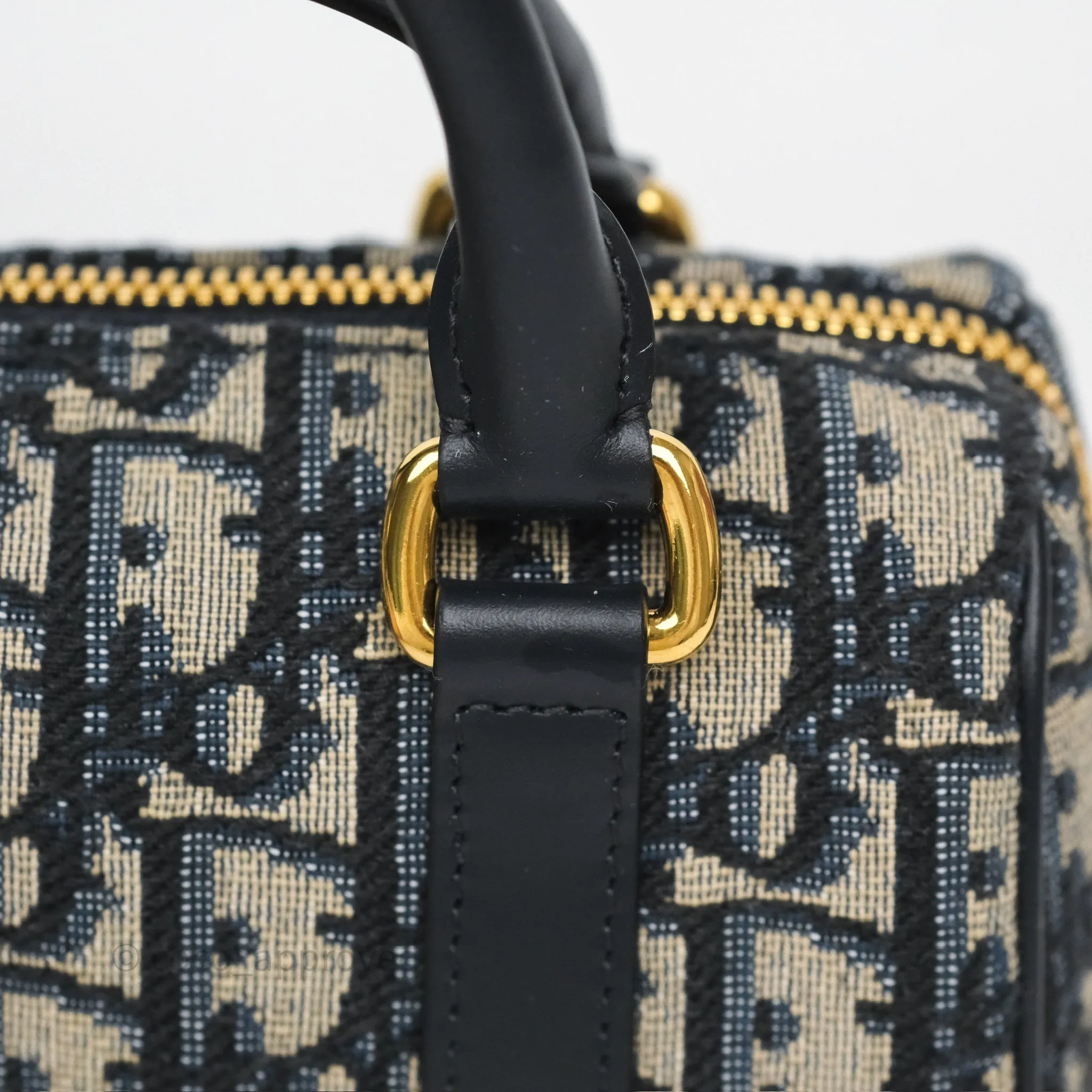 Dior Groove 17 Nano Bag Blue Dior Oblique Jacquard