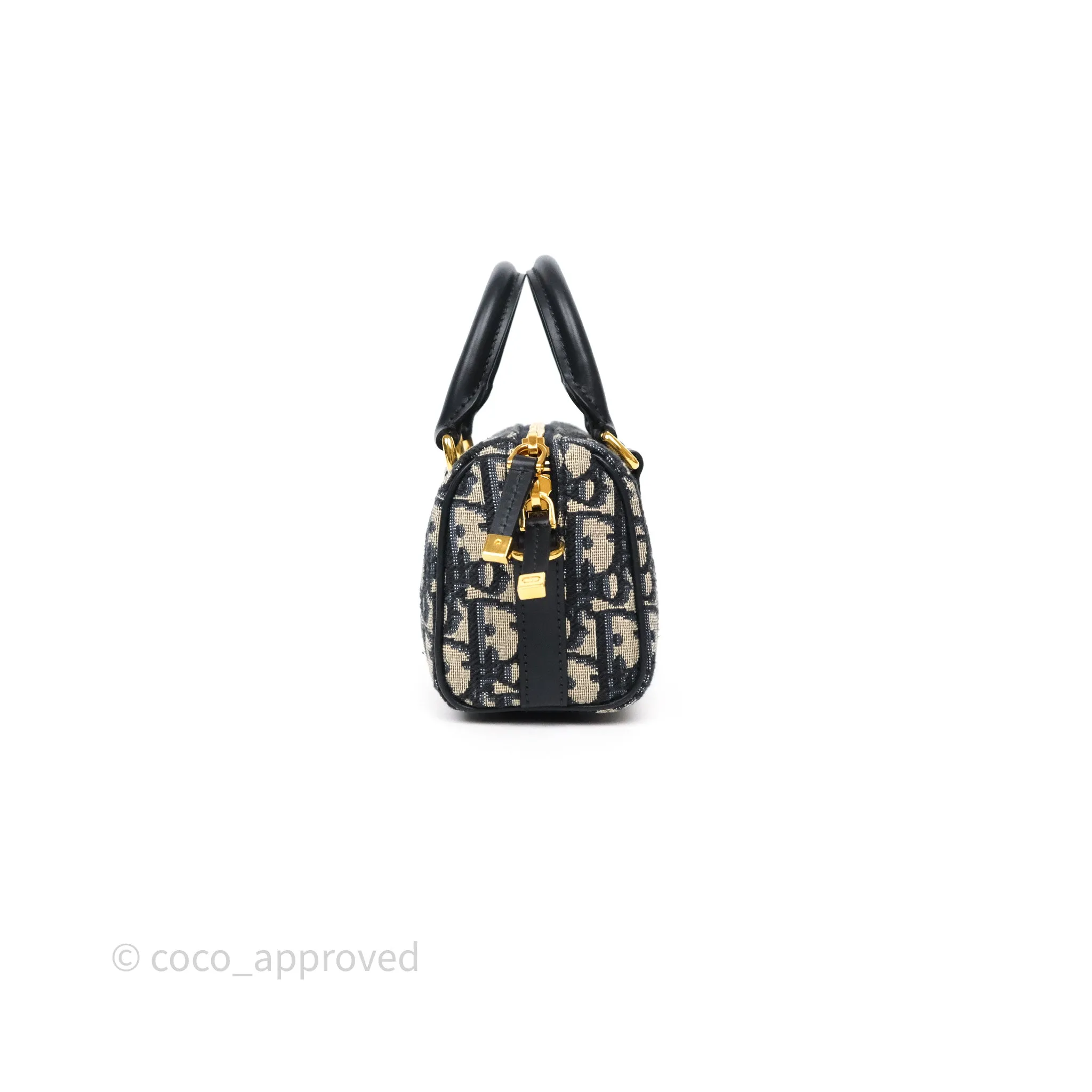 Dior Groove 17 Nano Bag Blue Dior Oblique Jacquard