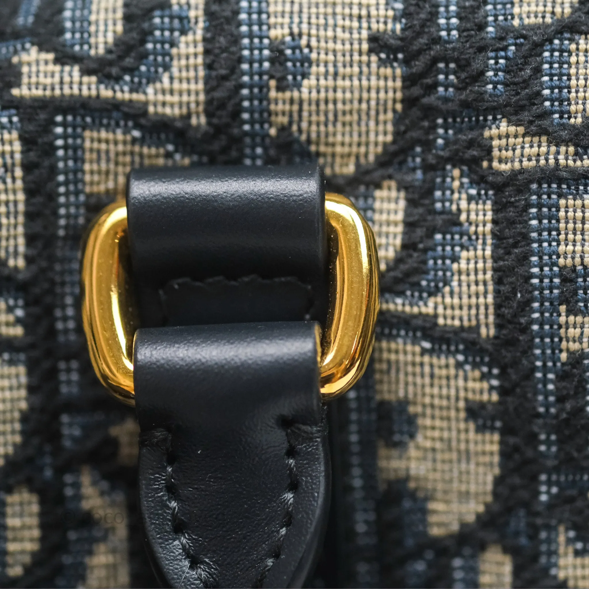 Dior Groove 17 Nano Bag Blue Dior Oblique Jacquard