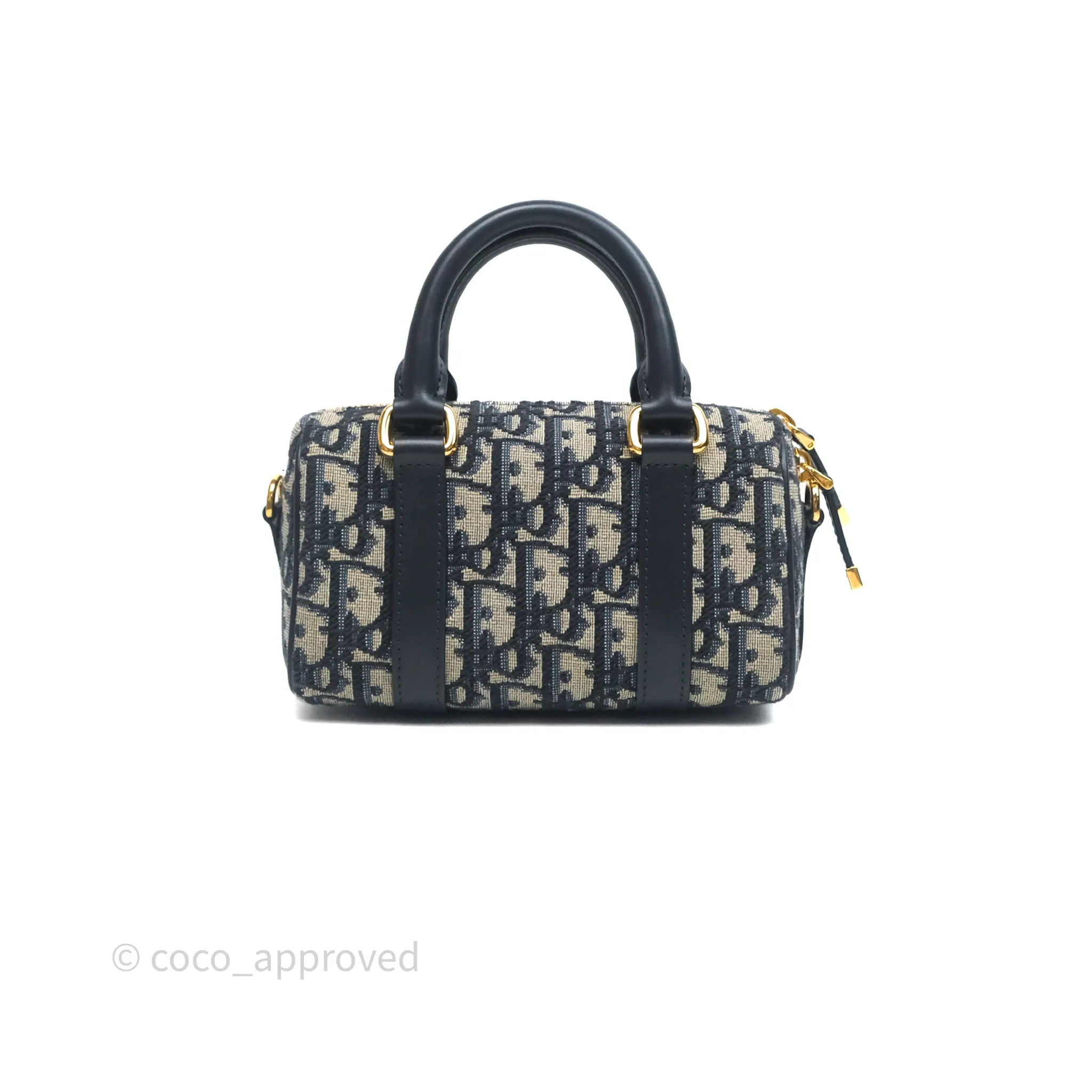 Dior Groove 17 Nano Bag Blue Dior Oblique Jacquard