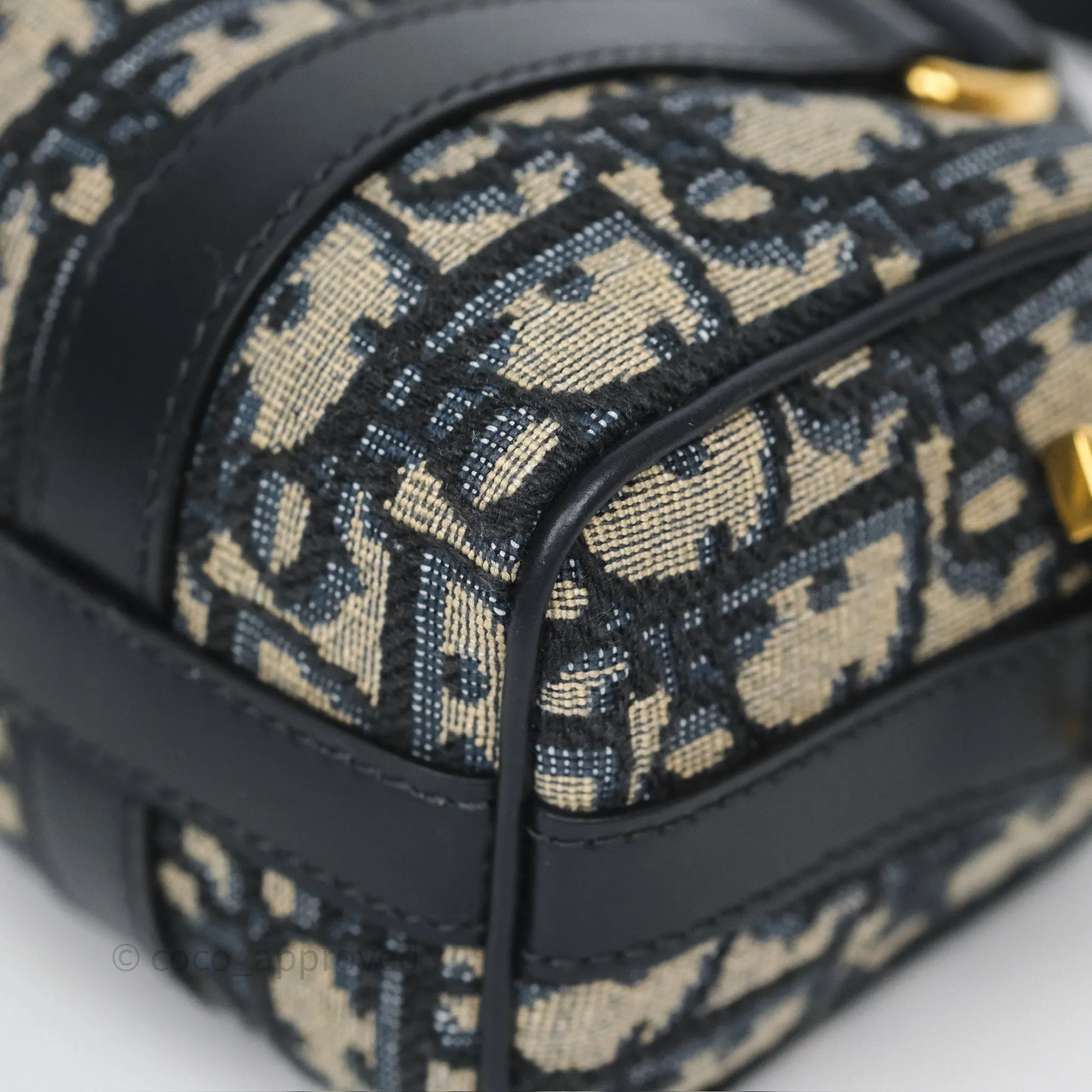 Dior Groove 17 Nano Bag Blue Dior Oblique Jacquard