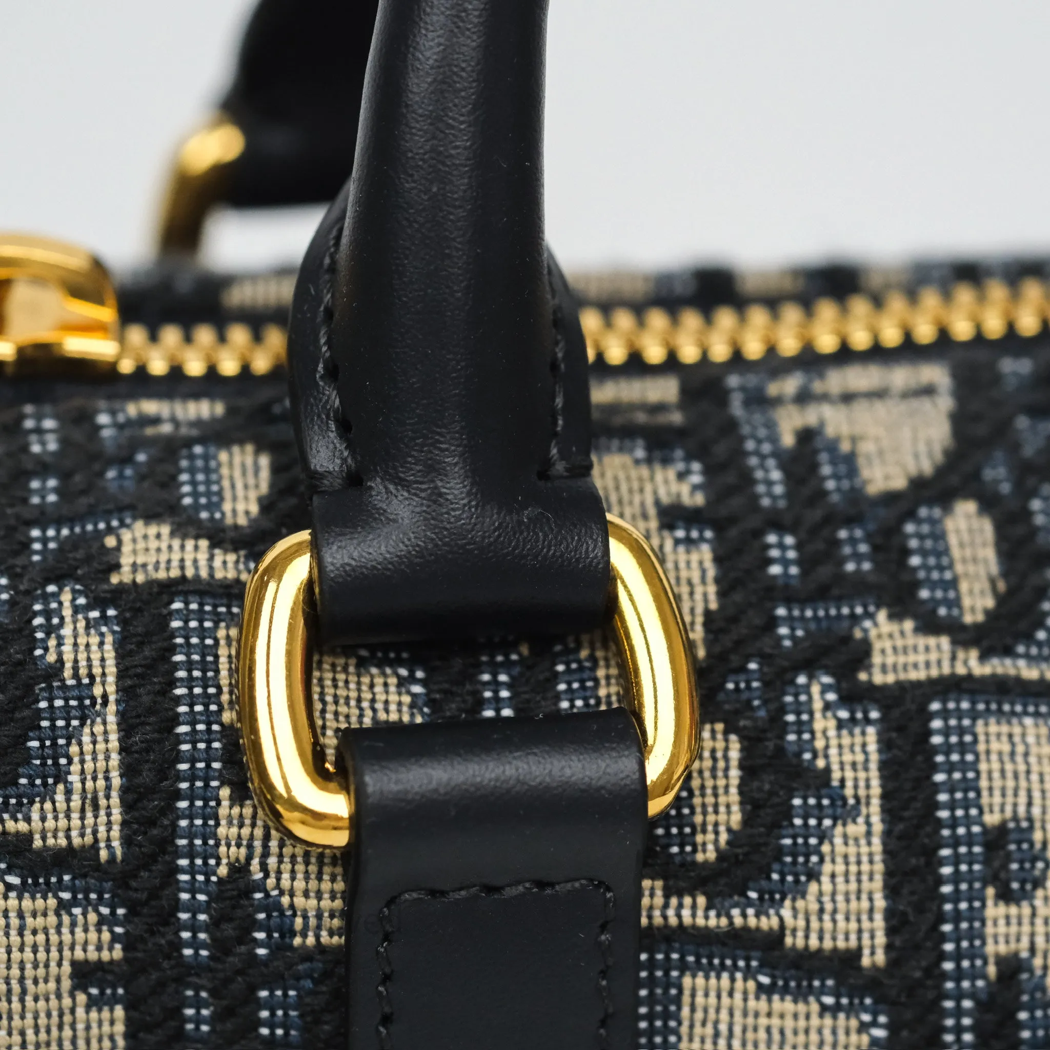 Dior Groove 17 Nano Bag Blue Dior Oblique Jacquard