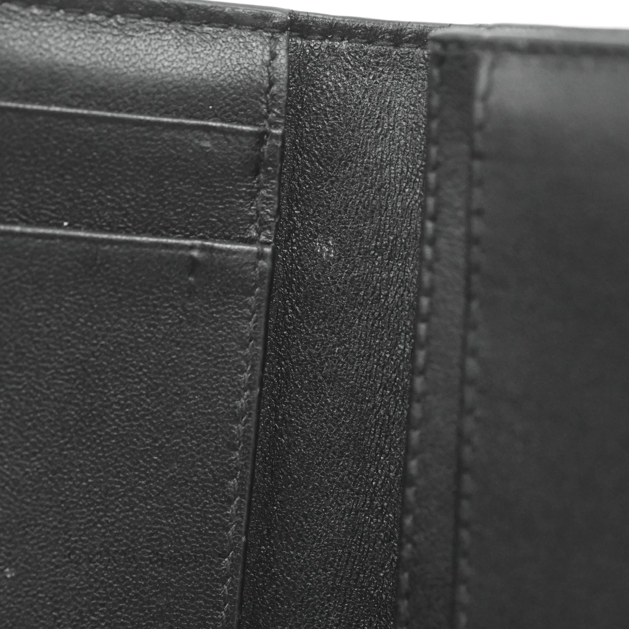 Dior Lady Dior Flap Card Holder Black Cannage Lambskin