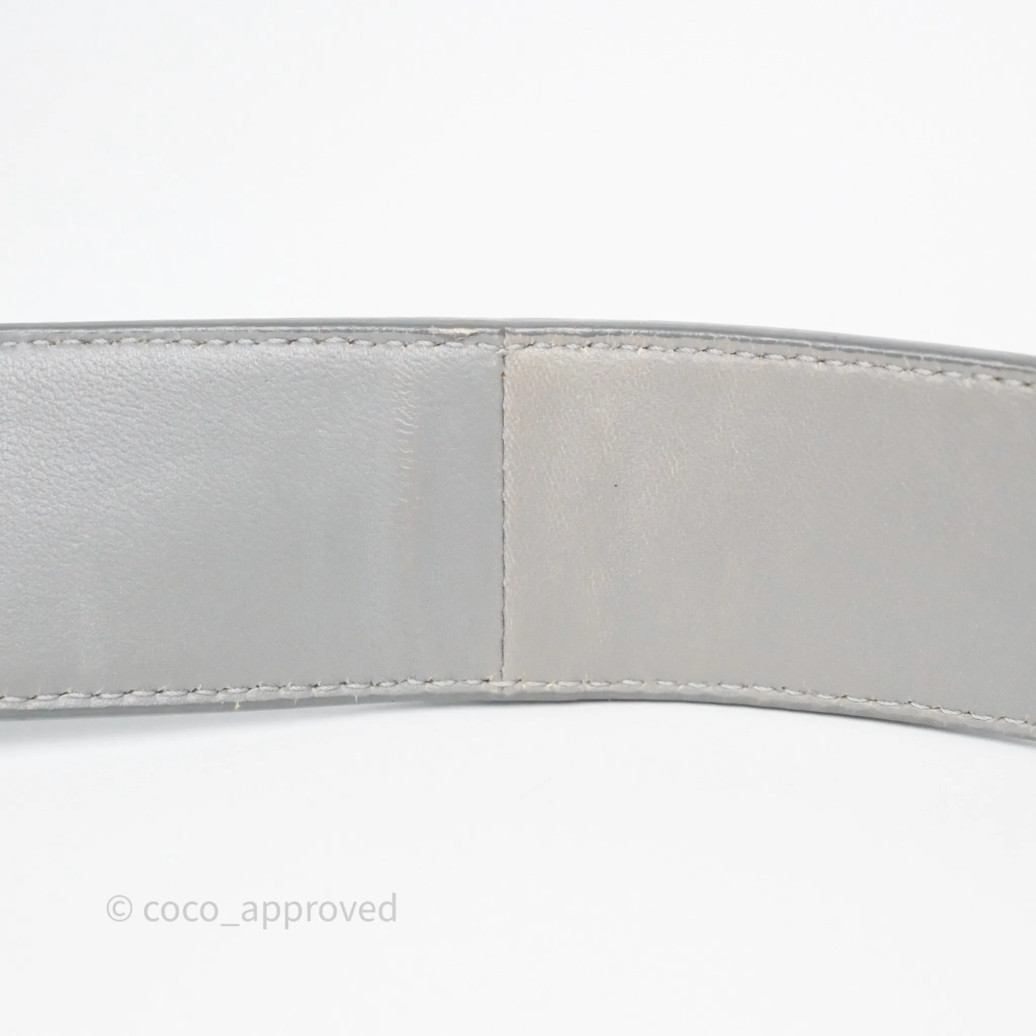 Dior Lady Dior My ABCDior Grey Lambskin Cannage