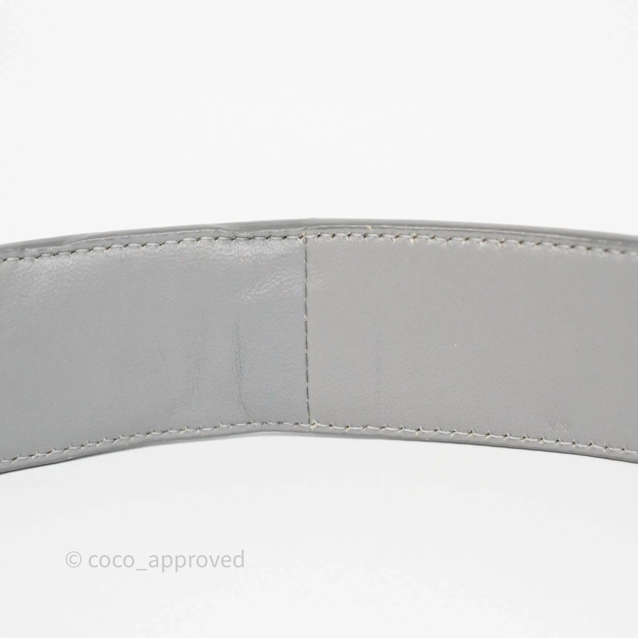 Dior Lady Dior My ABCDior Grey Lambskin Cannage
