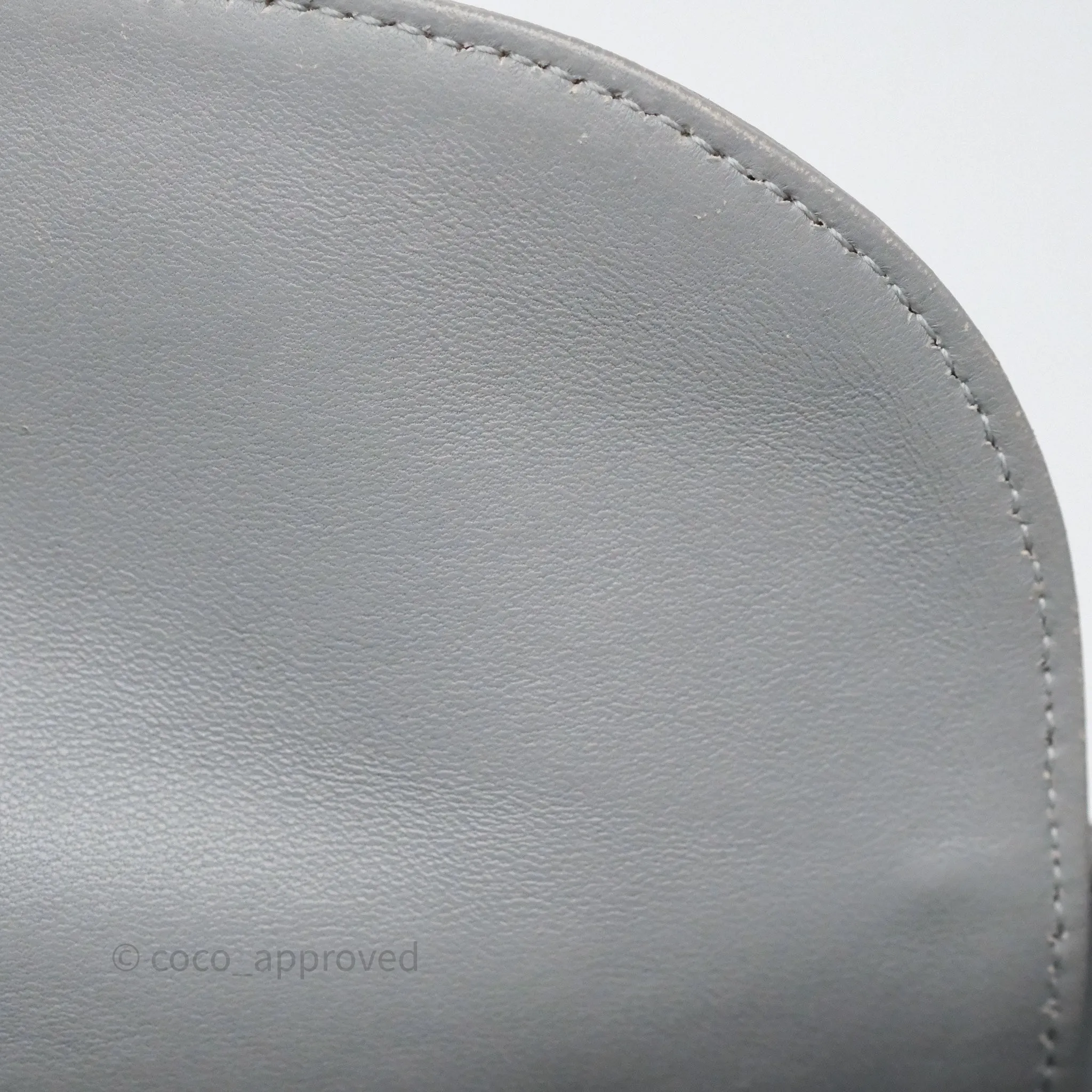 Dior Lady Dior My ABCDior Grey Lambskin Cannage