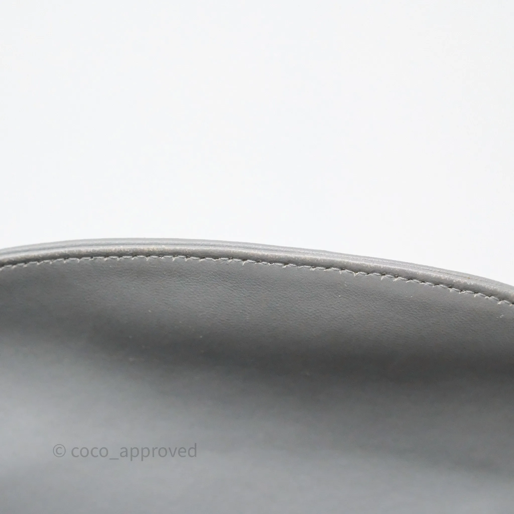Dior Lady Dior My ABCDior Grey Lambskin Cannage