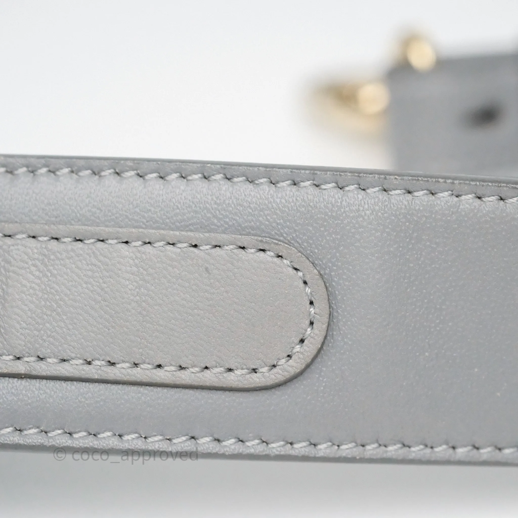 Dior Lady Dior My ABCDior Grey Lambskin Cannage