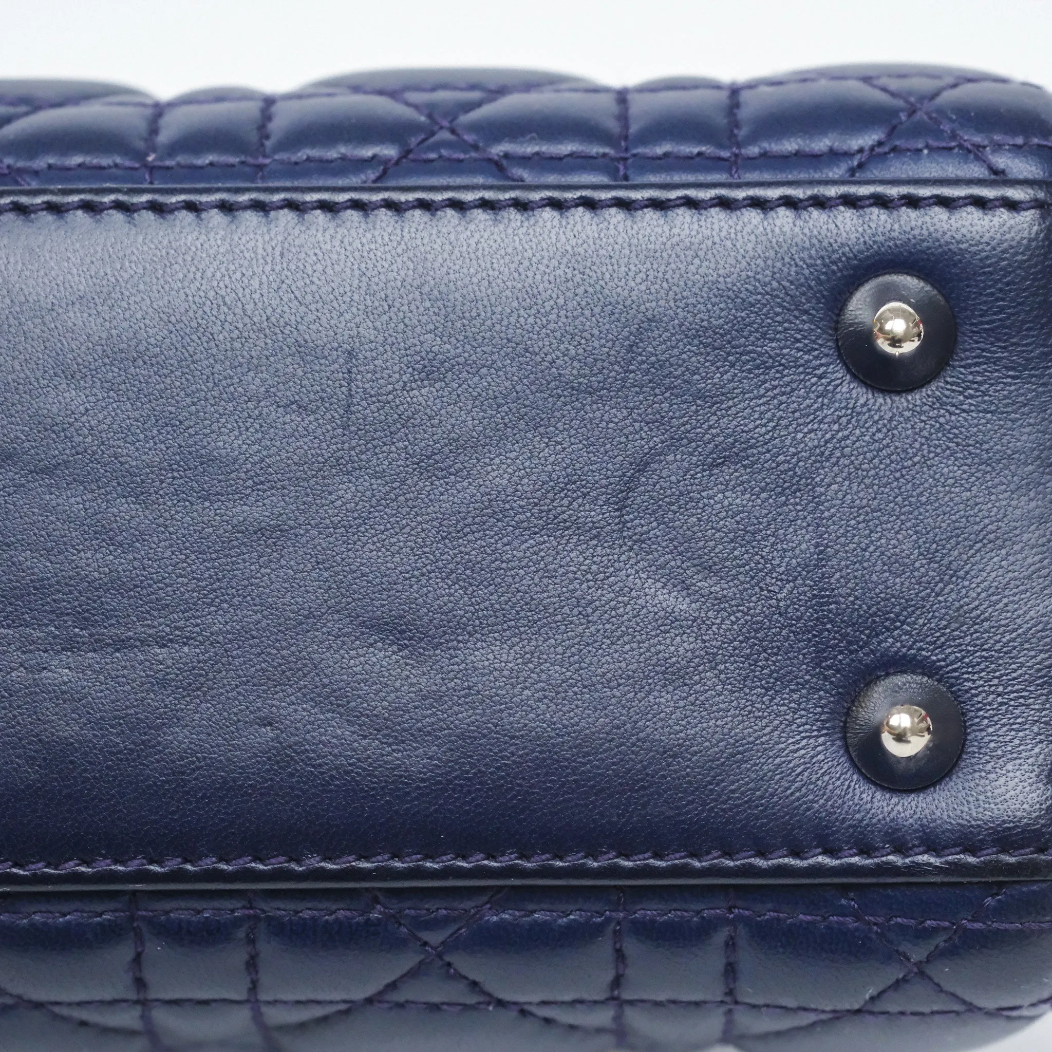 Dior Lady Dior My ABCDior Navy Lambskin Cannage