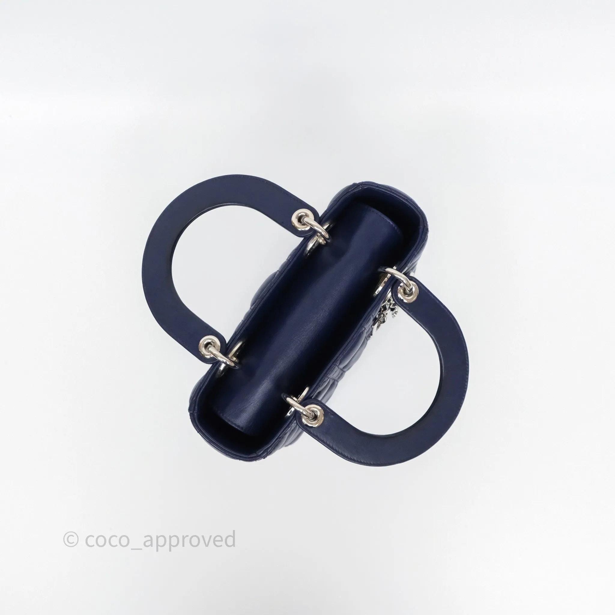 Dior Lady Dior My ABCDior Navy Lambskin Cannage