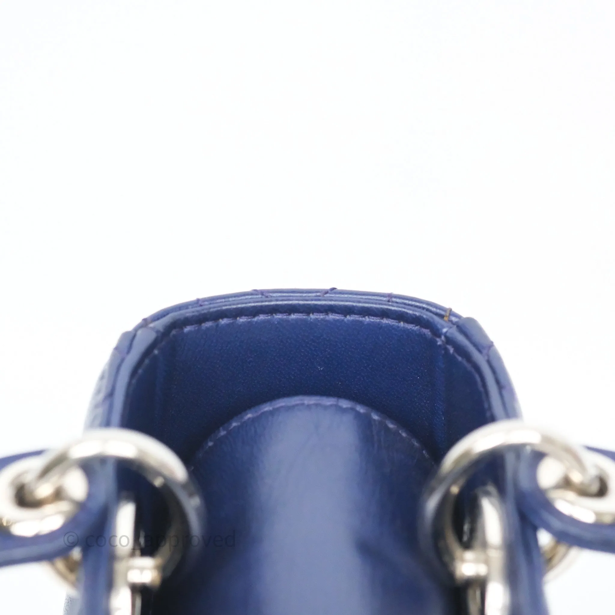 Dior Lady Dior My ABCDior Navy Lambskin Cannage