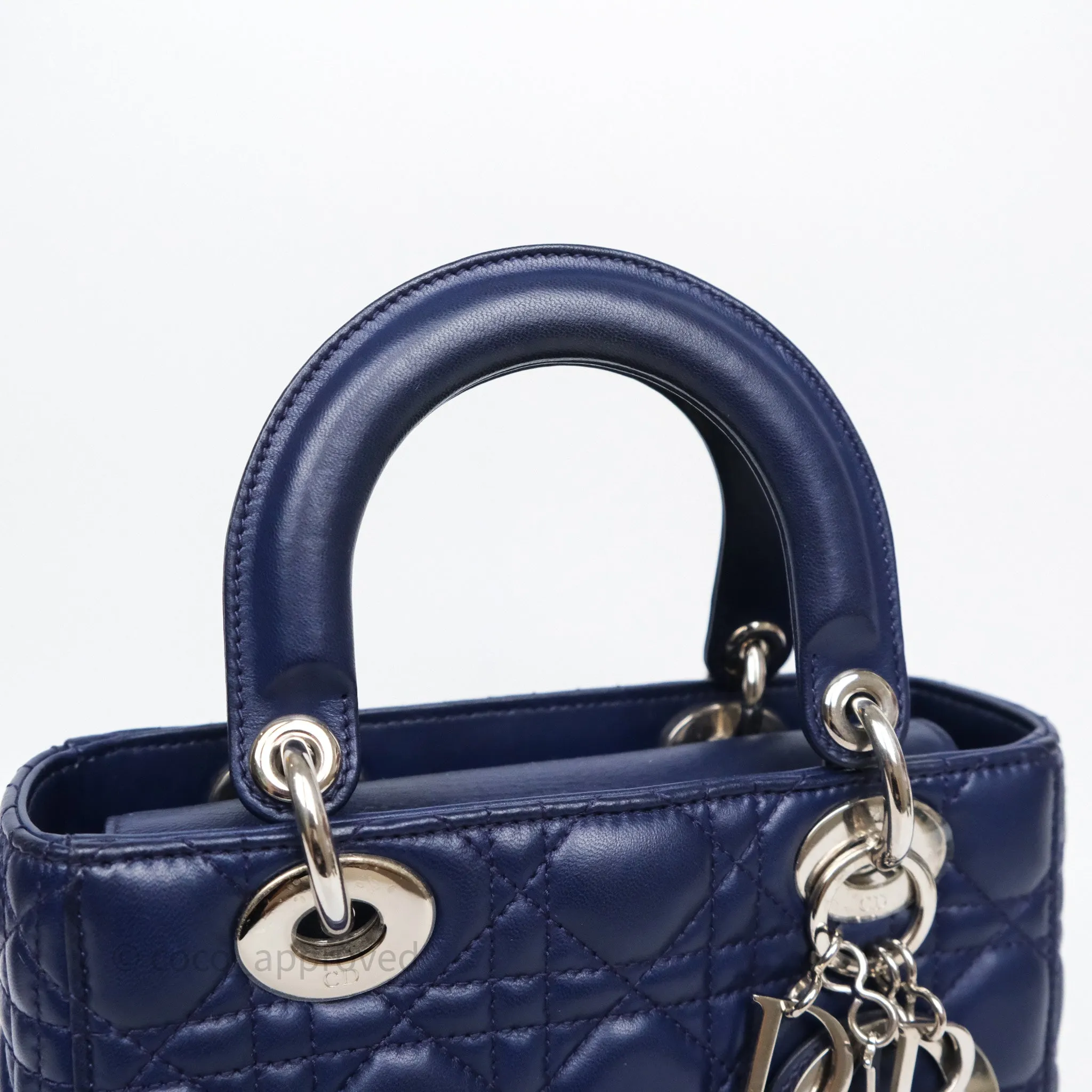 Dior Lady Dior My ABCDior Navy Lambskin Cannage