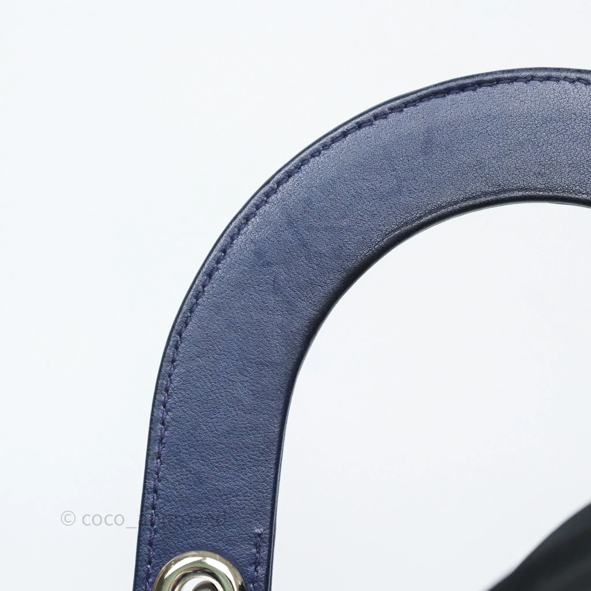Dior Lady Dior My ABCDior Navy Lambskin Cannage