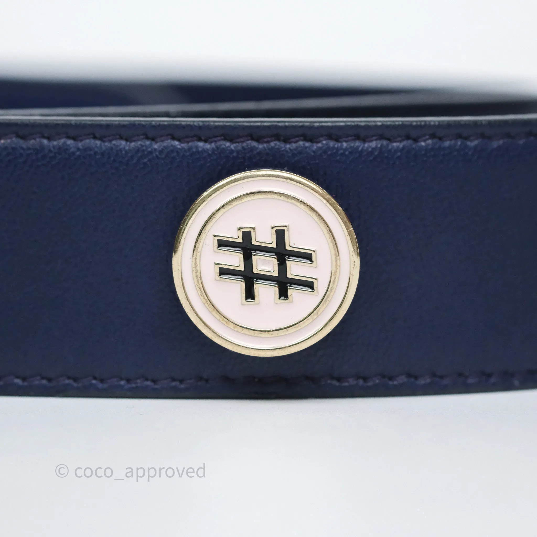 Dior Lady Dior My ABCDior Navy Lambskin Cannage
