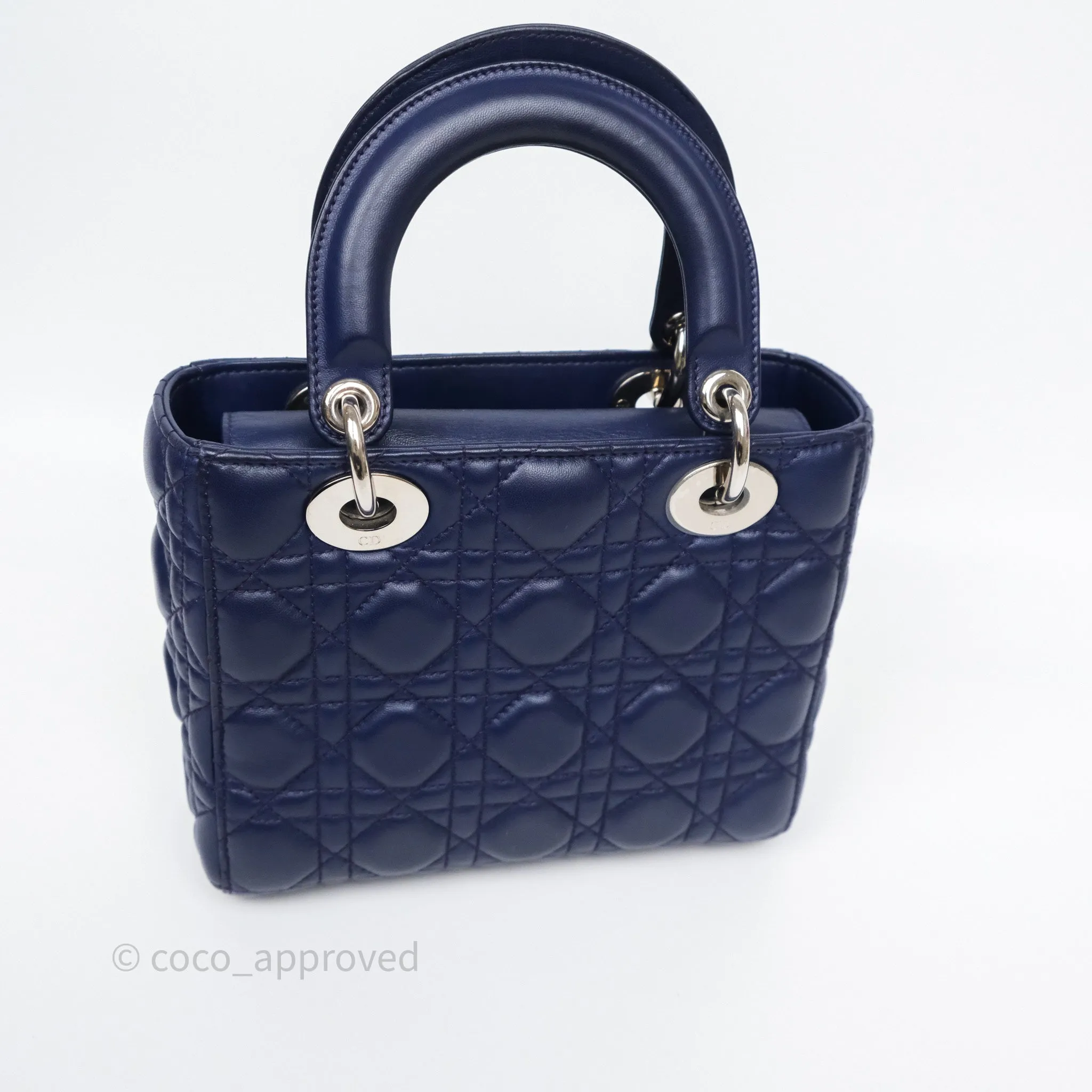 Dior Lady Dior My ABCDior Navy Lambskin Cannage